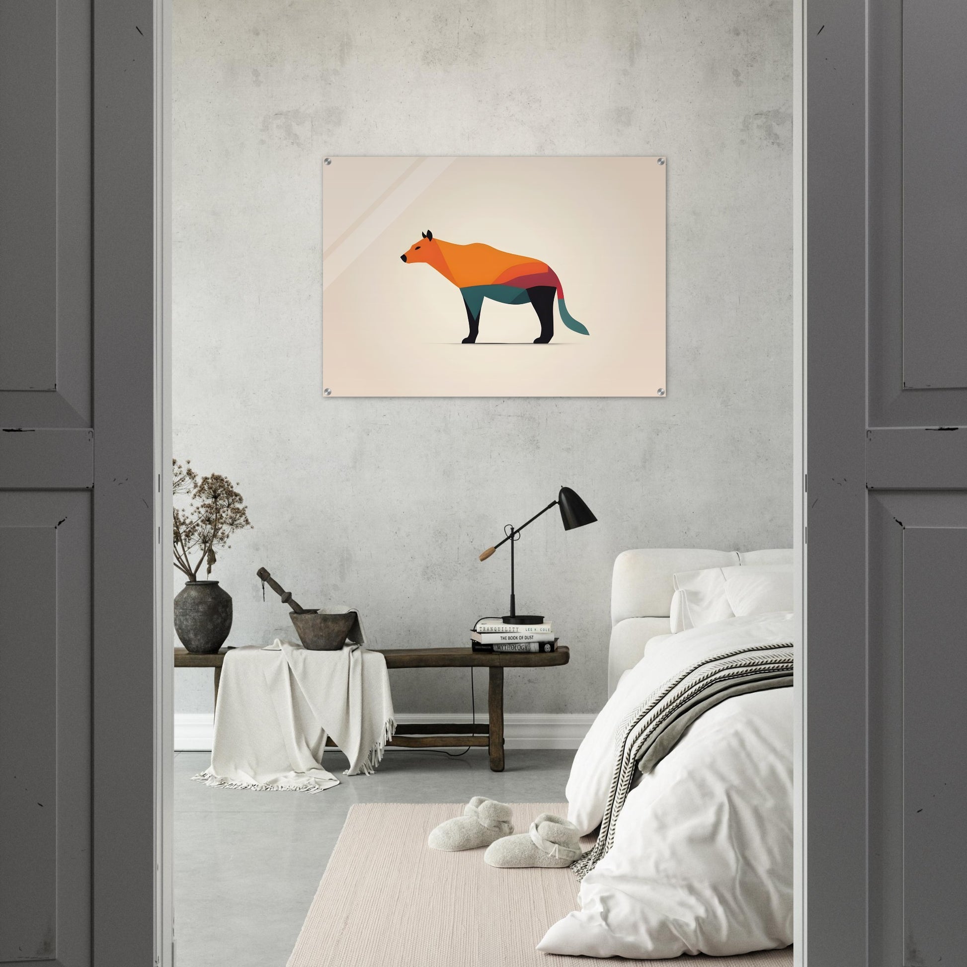 Wild Harmony - Minimalist Acrylic Wall Art for Nature Lovers