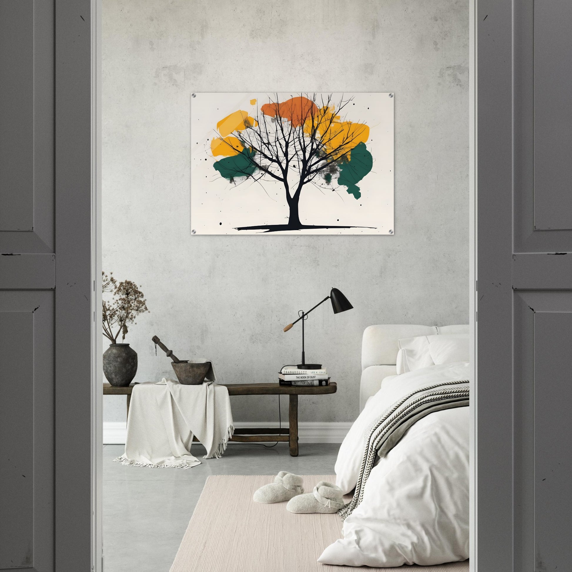 Tree Essence - Minimalist Abstract Wall Art