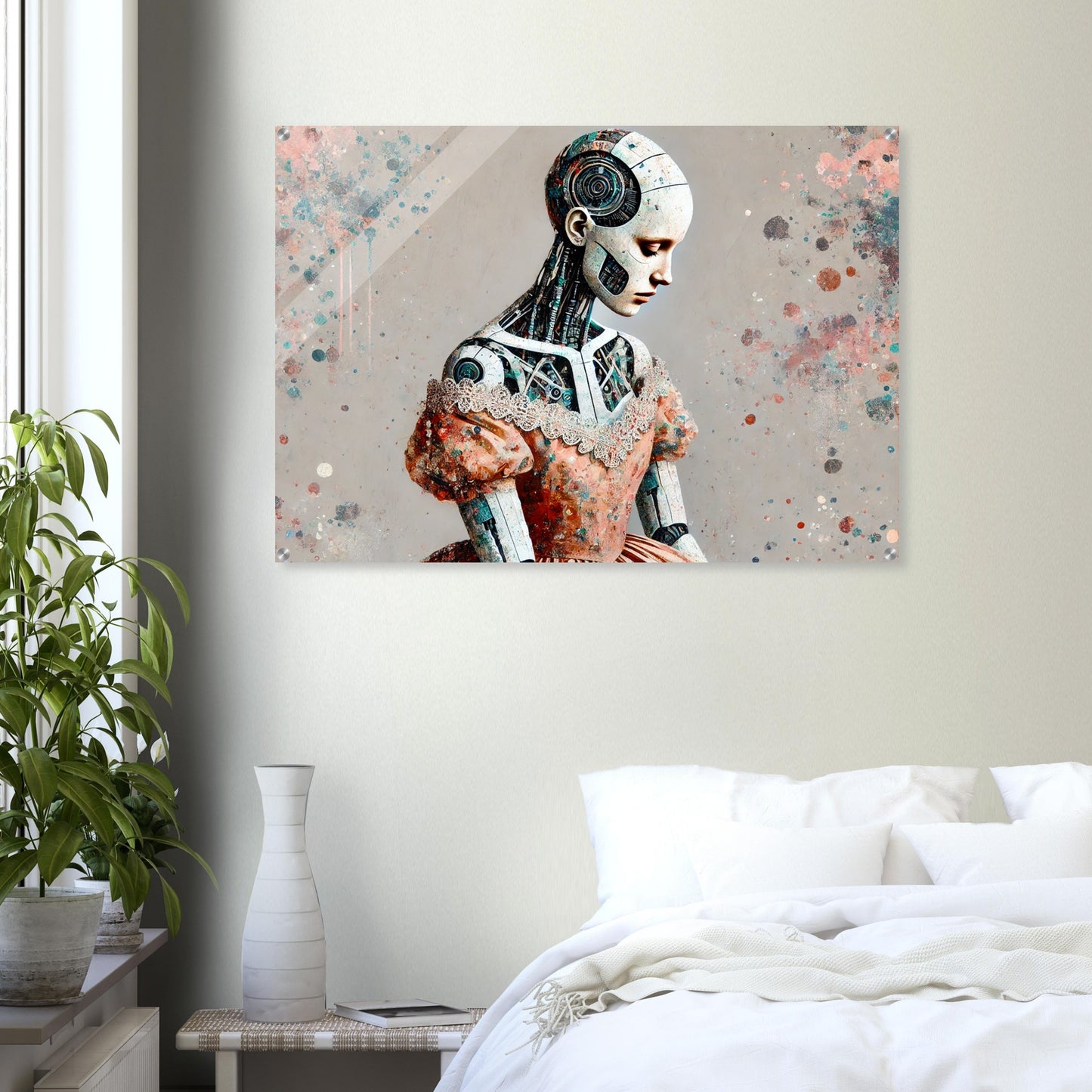 Acrylic print, plexiglass, wall art,Mechanical Grace - Wall Art