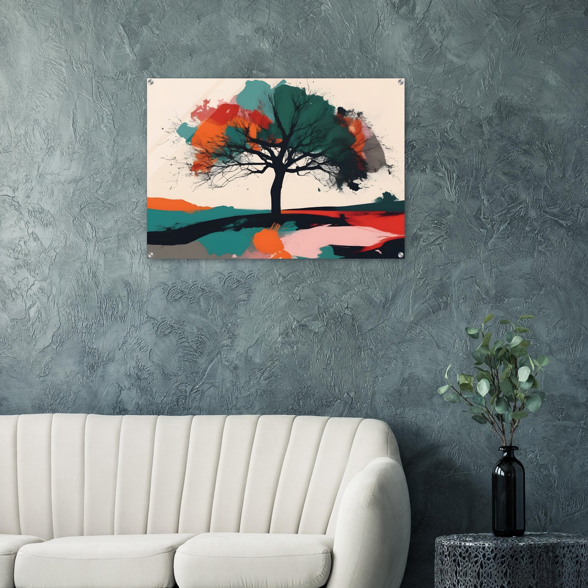 Tree Canvas Art Abstract