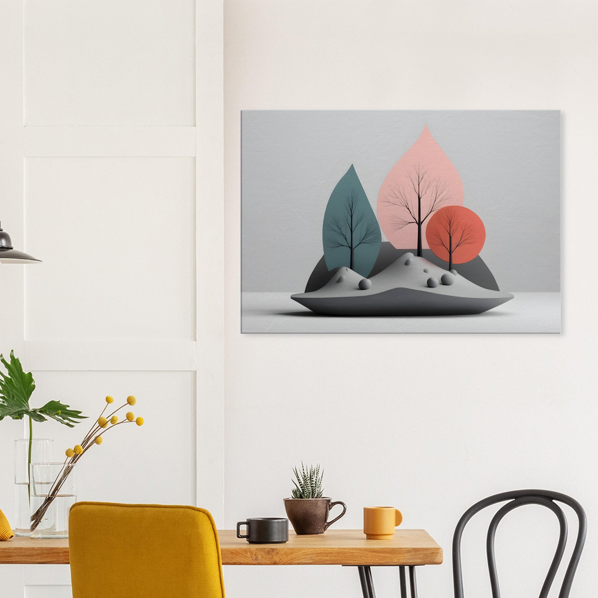 Minimalist Abstract Wall Art for Modern Decor