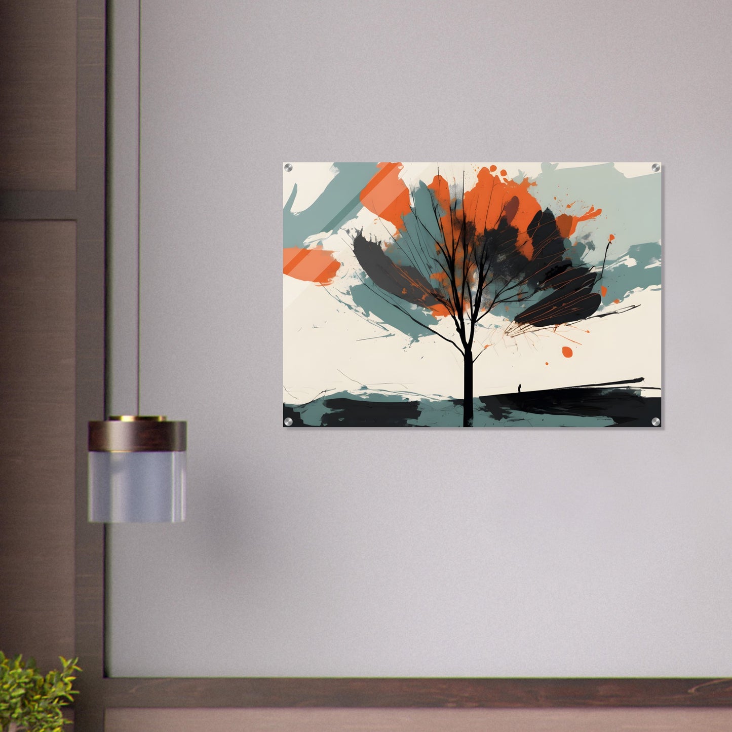 Tree Canvas Art Abstract