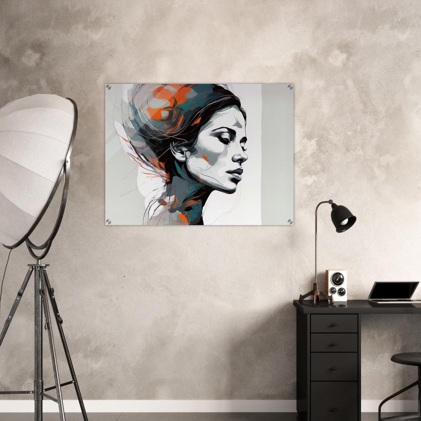 Acrylic print, plexiglass, wall art,Beneath the Surface