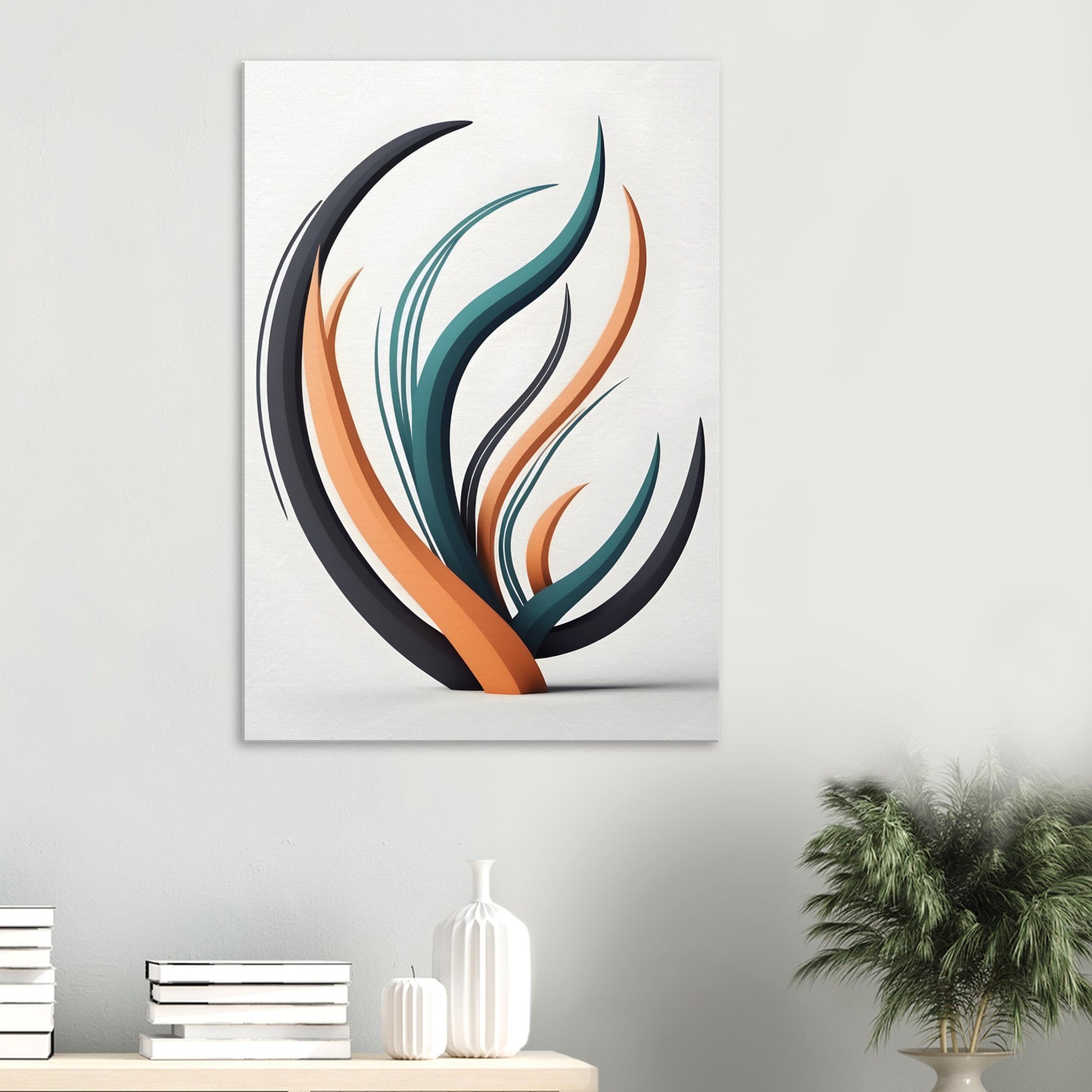 Stunning Minimalist Abstract Wall Art for Modern Spaces