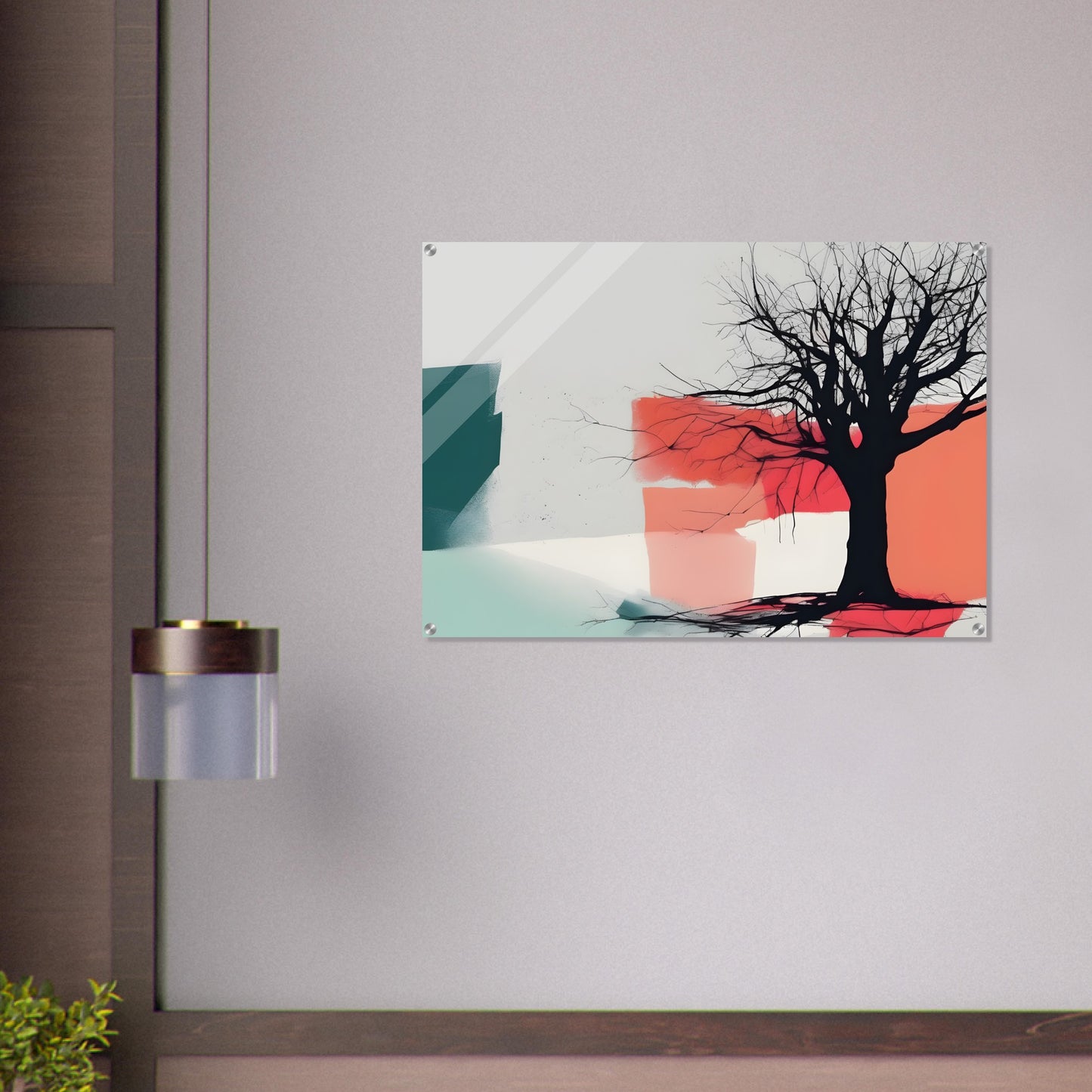 Silhouette Serenity - Abstract Minimalist Wall Art