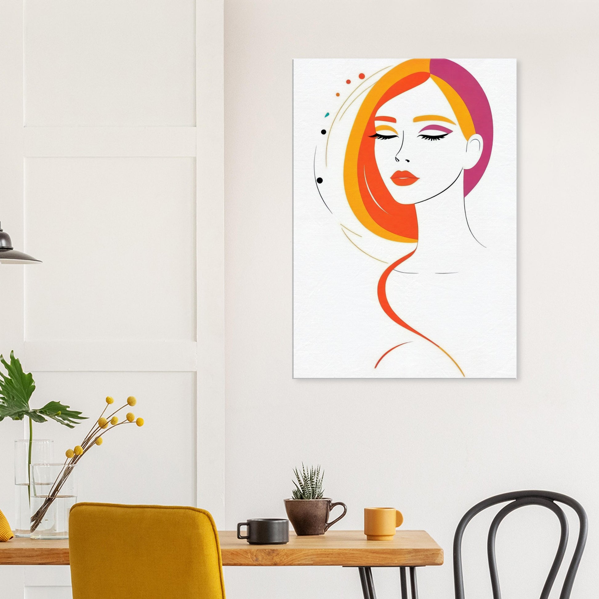 Radiant Elegance - Abstract Minimalist Art for Modern Spaces