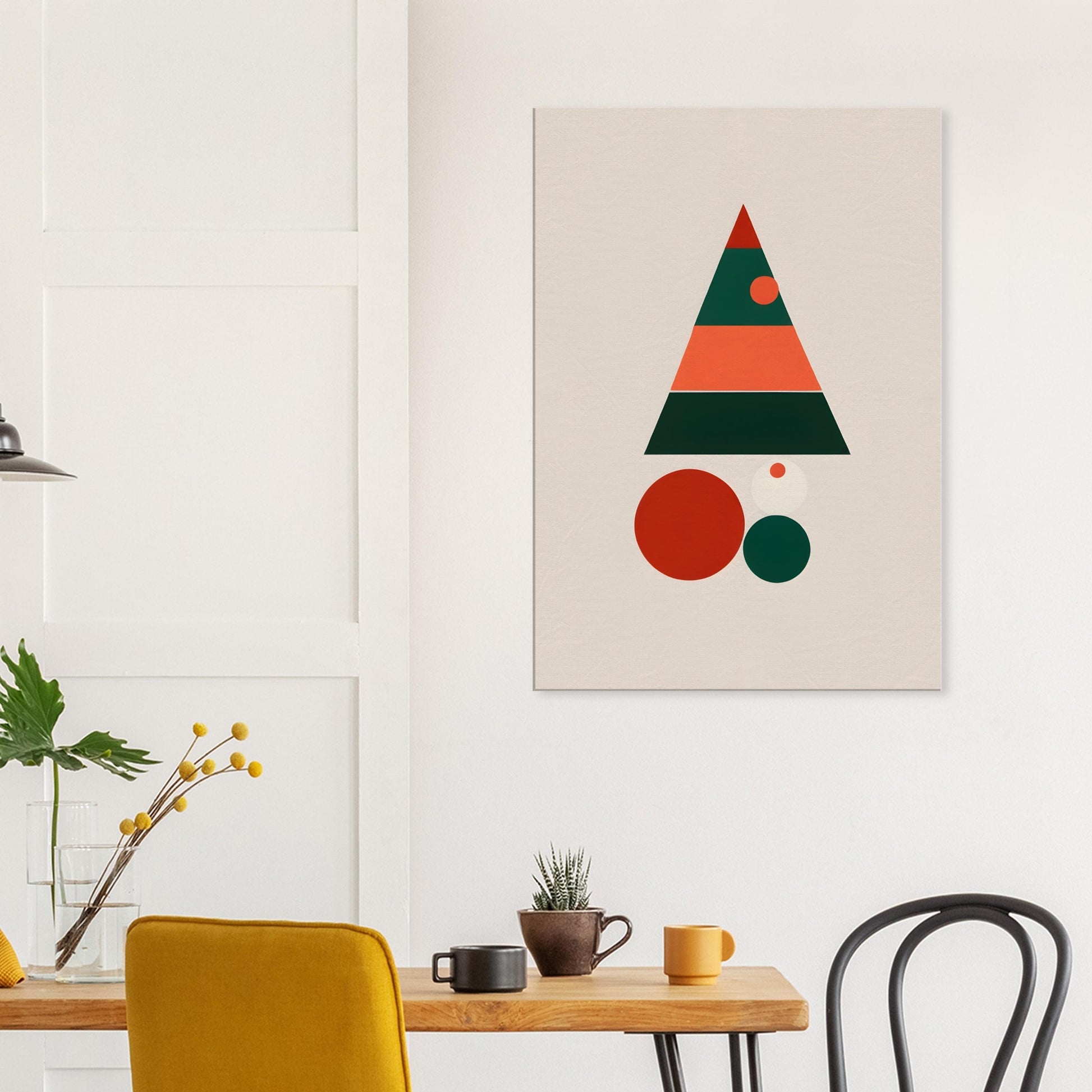 Festive Essence - Minimalist Christmas Wall Art