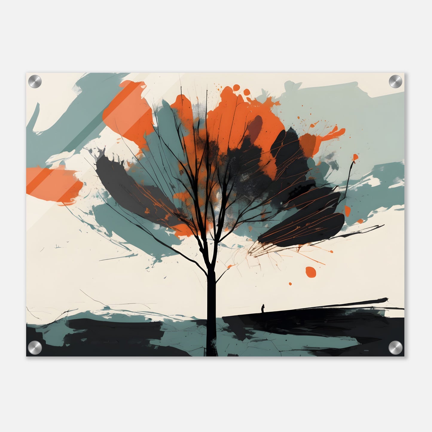 Tree Canvas Art Abstract