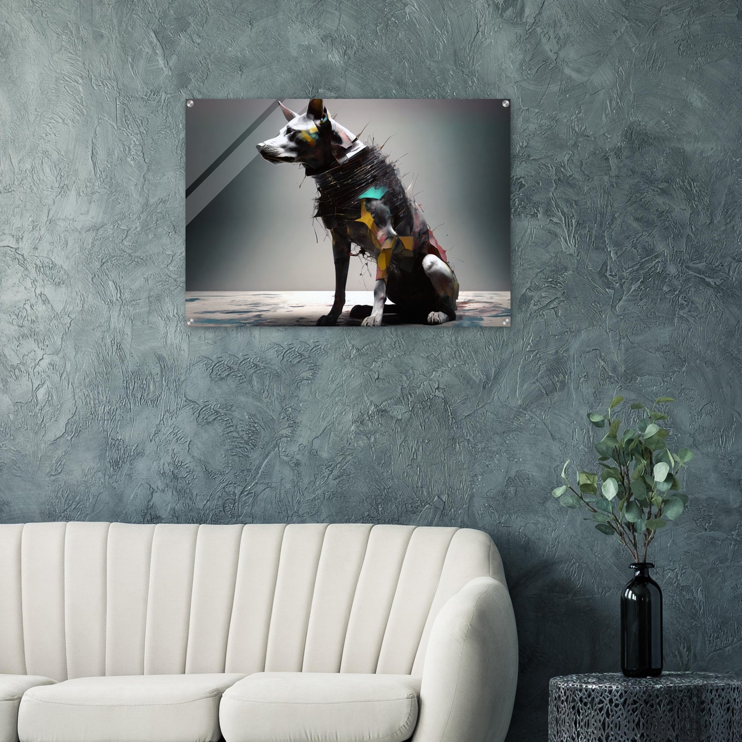 Acrylic print, plexiglass, wall art,Armored Silence - Wall Art