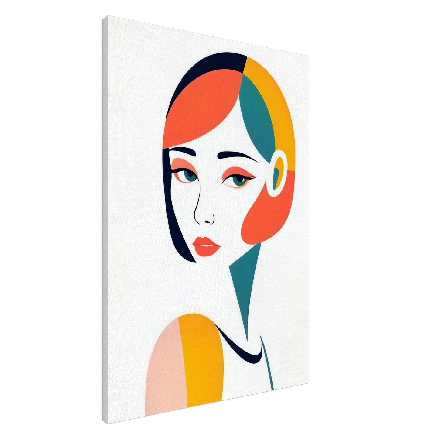 Essence – Minimalist Abstract Portrait Art