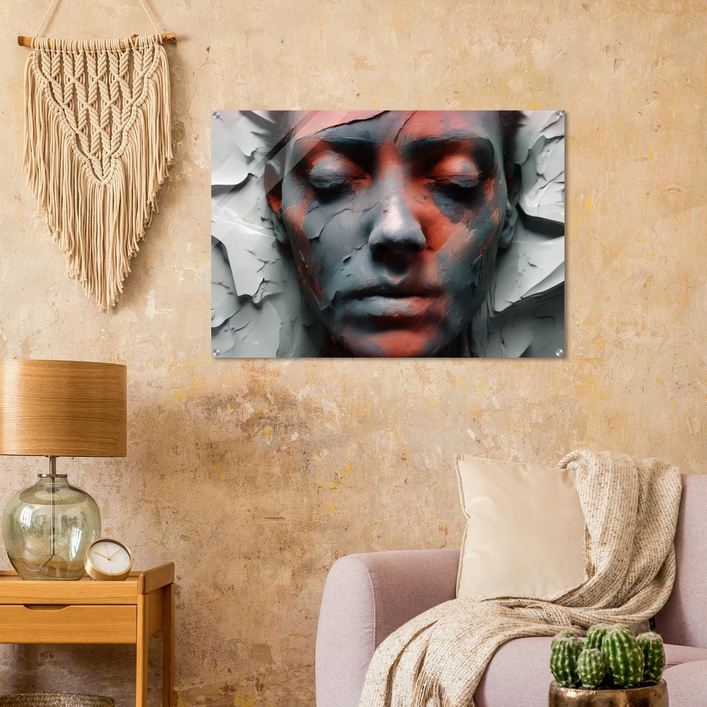 Acrylic print, plexiglass, wall art,Silent Metamorphosis - Wall Art