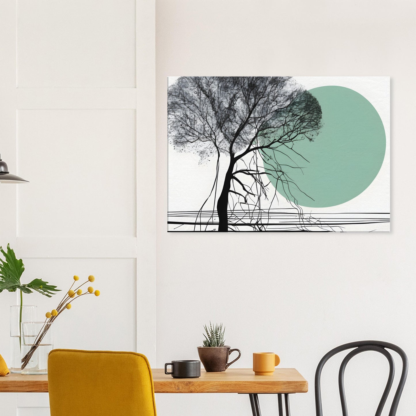 Roots Abstract Canvas Print