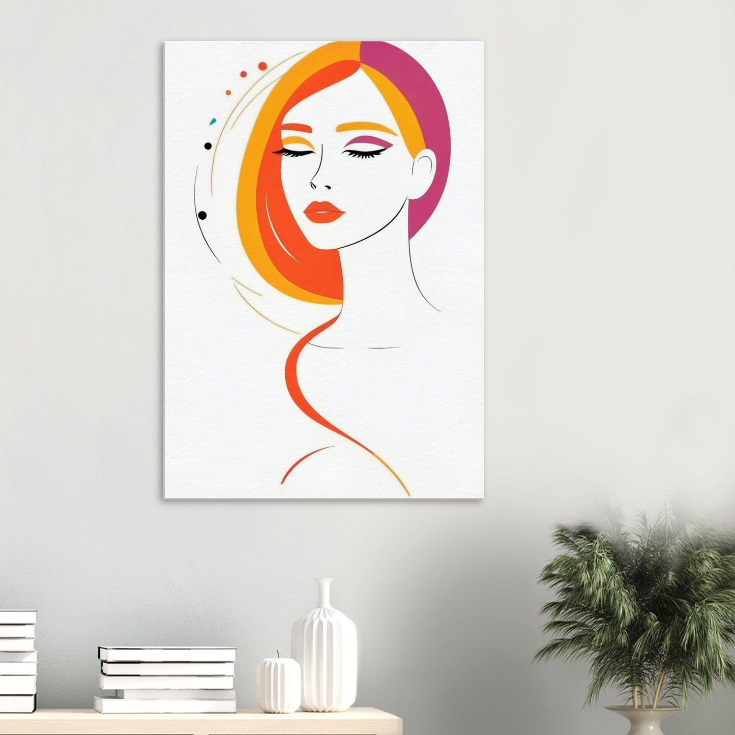 Radiant Elegance - Abstract Minimalist Art for Modern Spaces