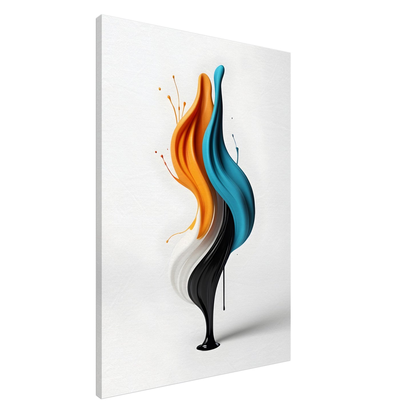 Vibrant Minimalist Abstract Canvas Print Art Decor