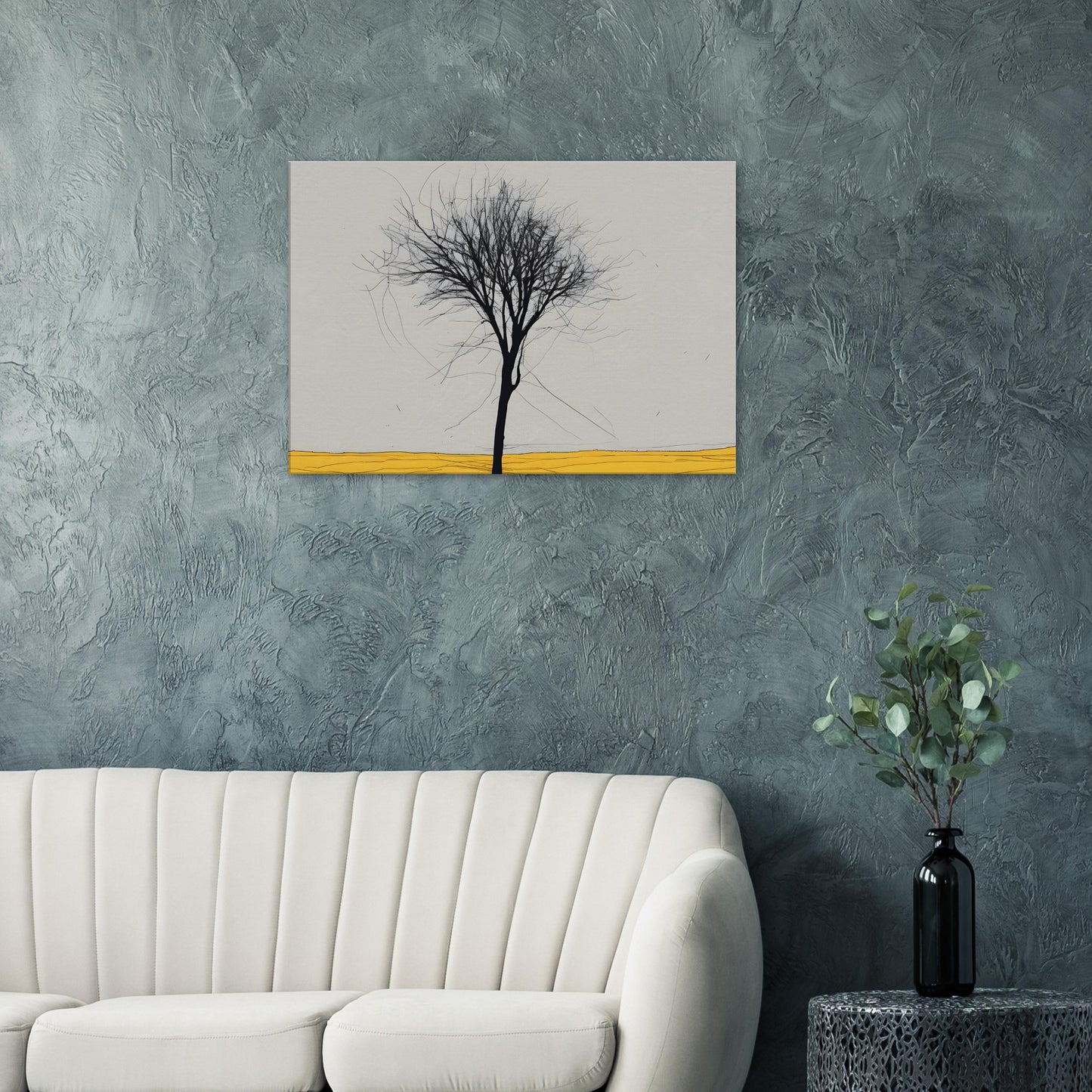 Solitude Essence - Minimalist Abstract Wall Art Print