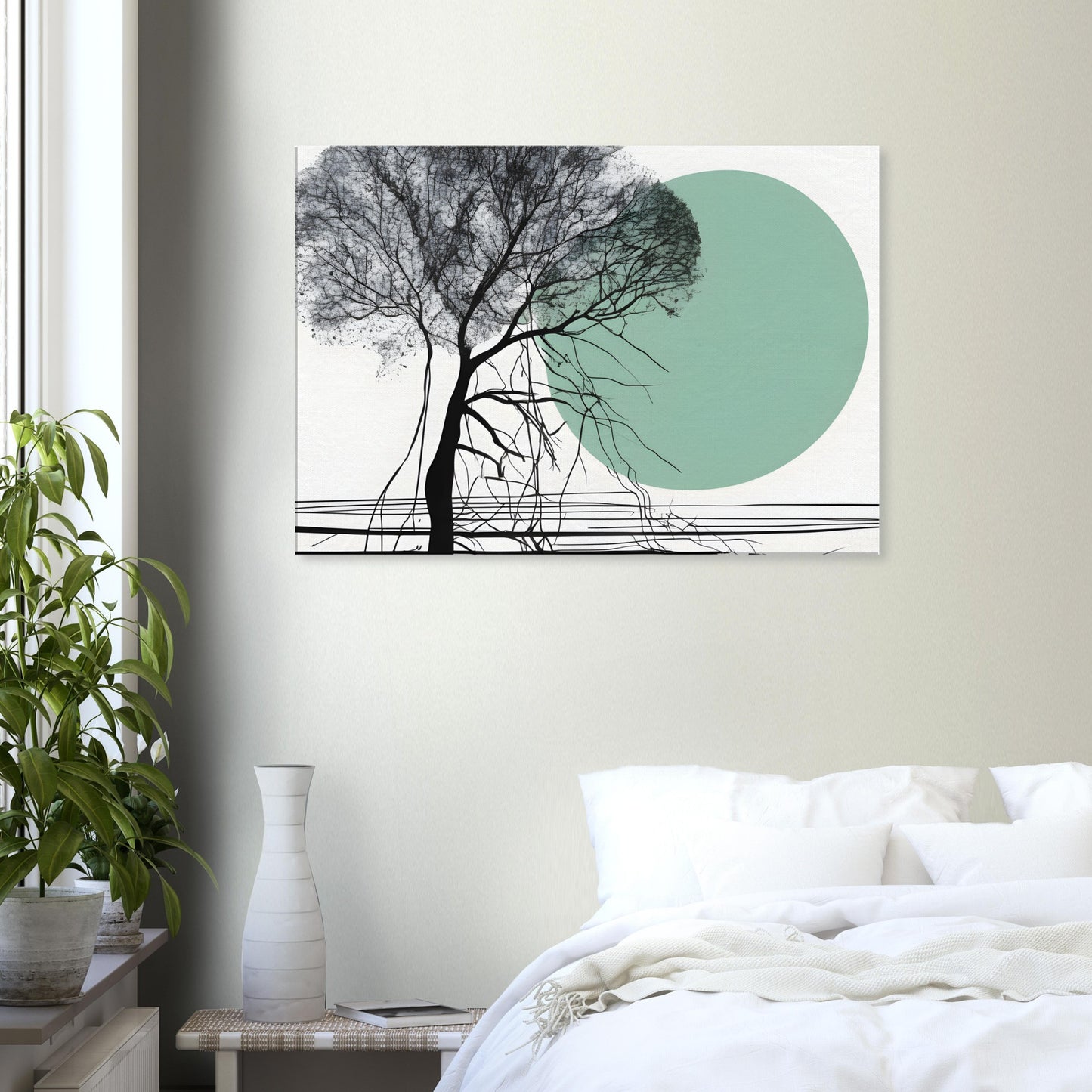 Roots Abstract Canvas Print