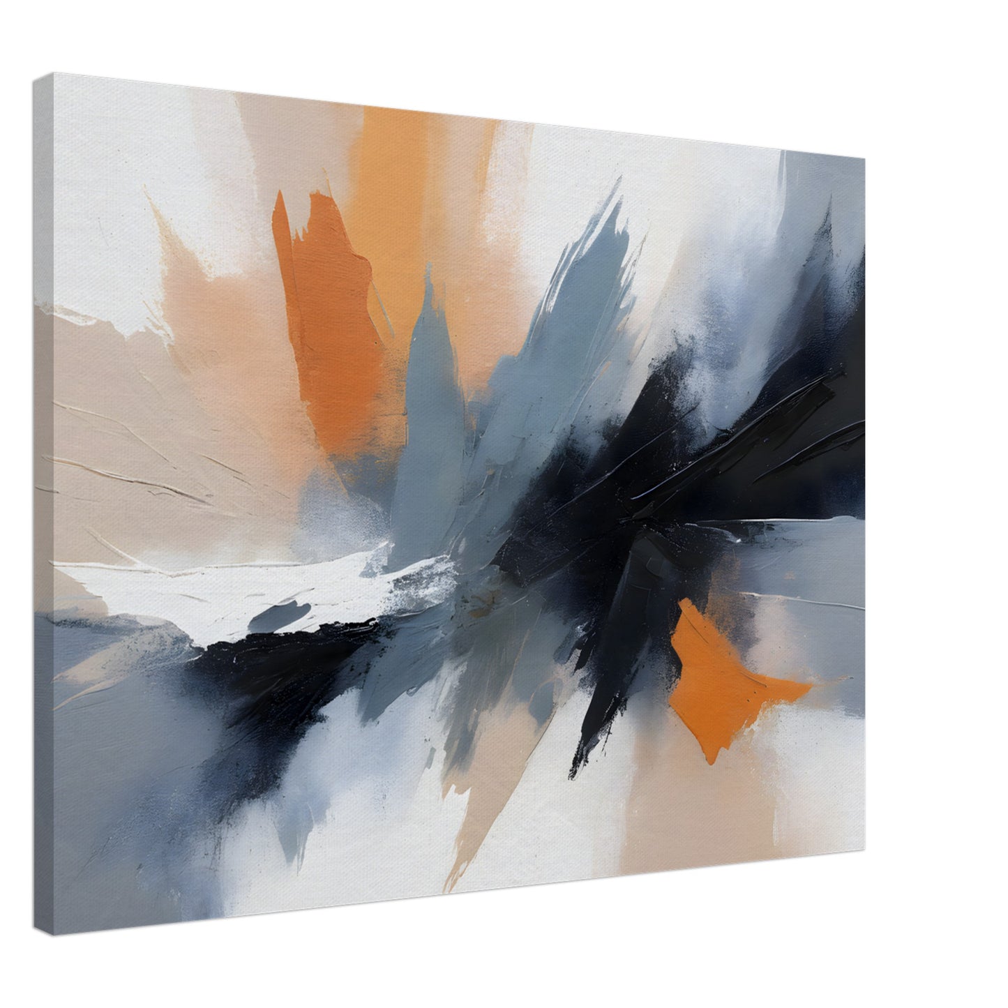 Majestic Serenity: Abstract Minimalist Wall Art