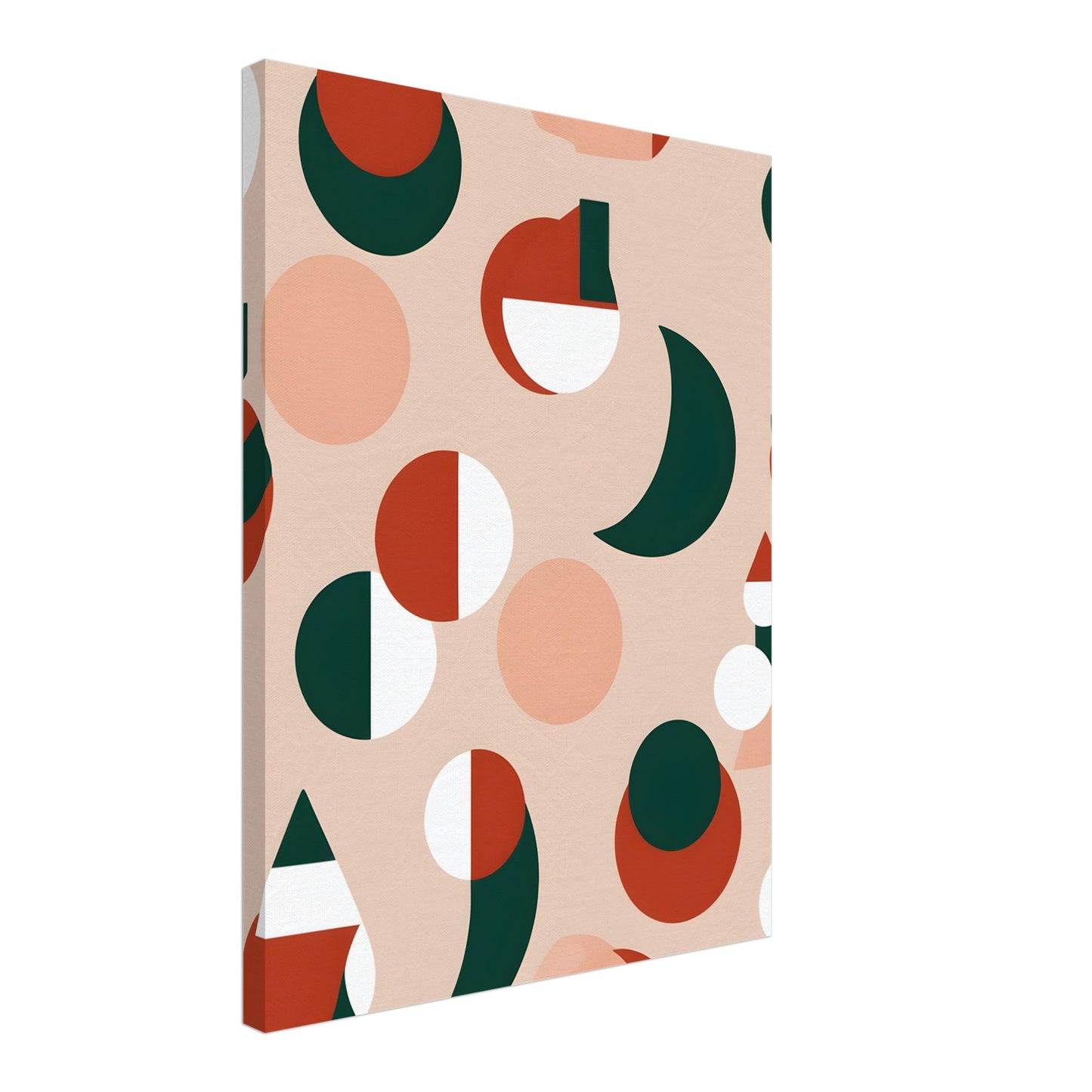 Harmonious Christmas - Minimalist Abstract Wall Art for Holiday Décor