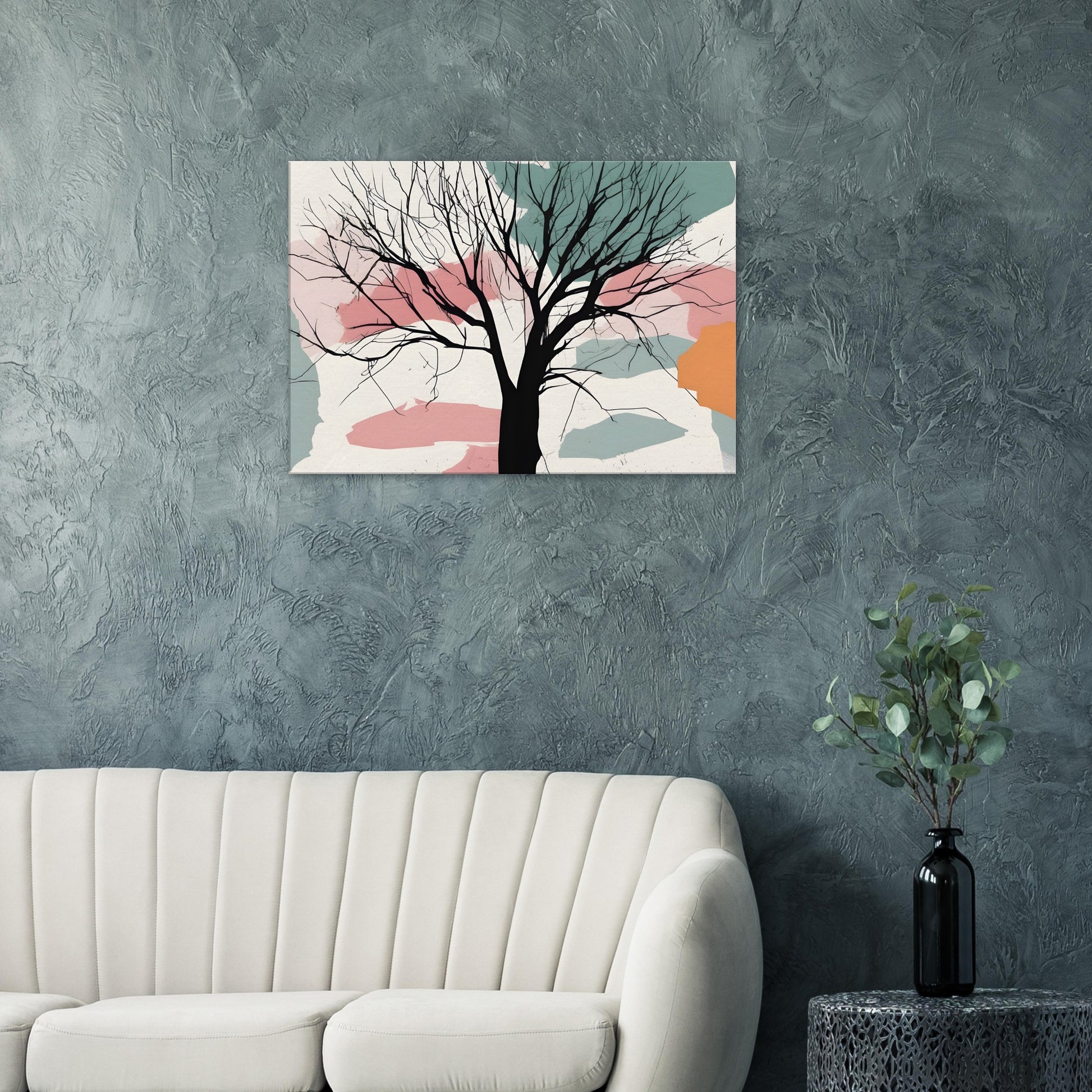 Tree Silhouette | Minimalist Abstract Wall Art