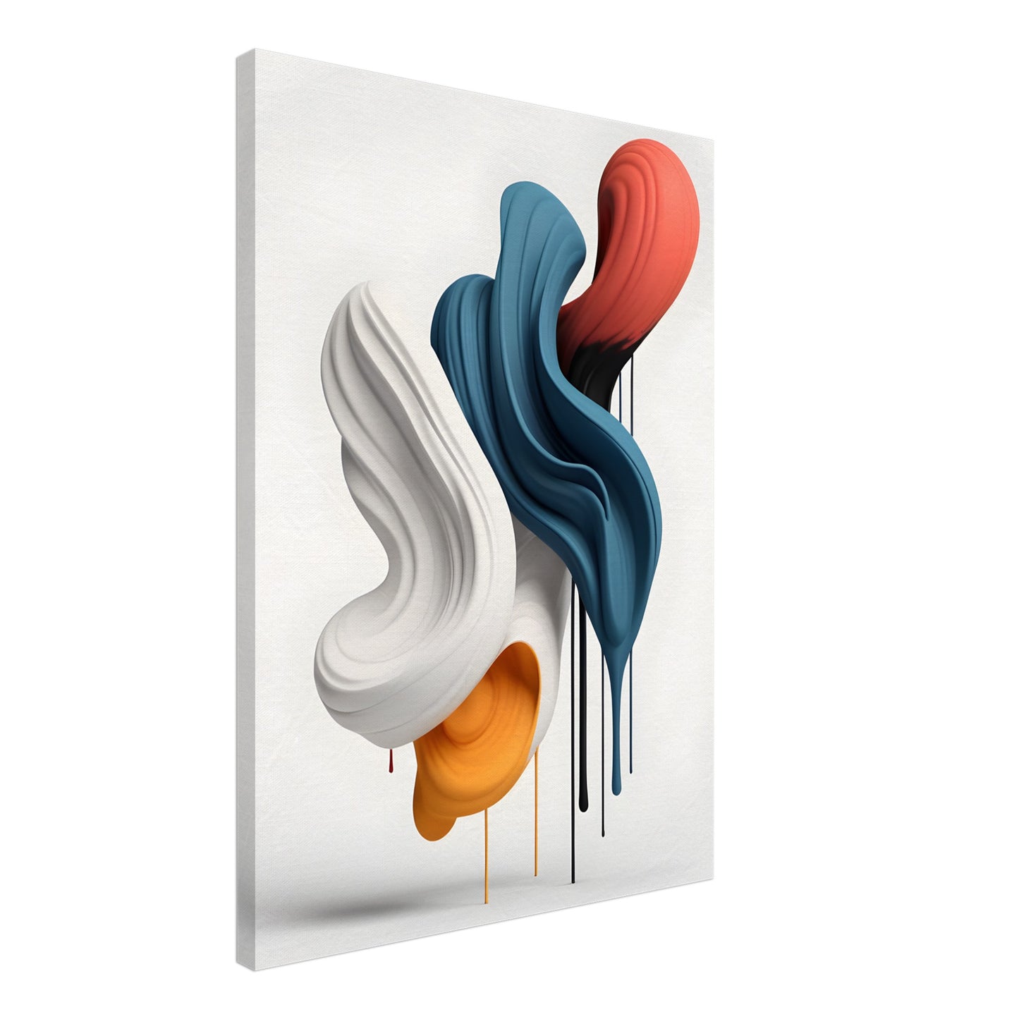 Elegant Minimalist Abstract Art Canvas Print