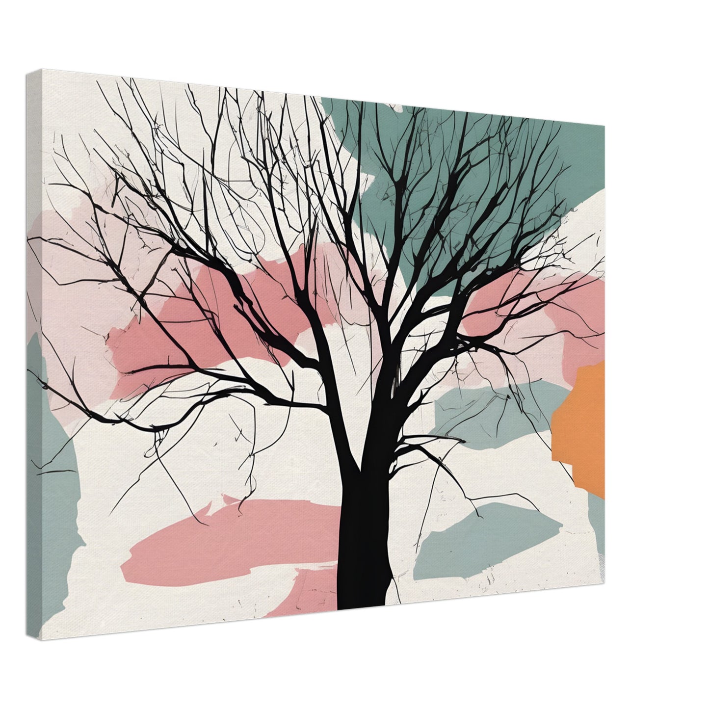 Tree Silhouette | Minimalist Abstract Wall Art