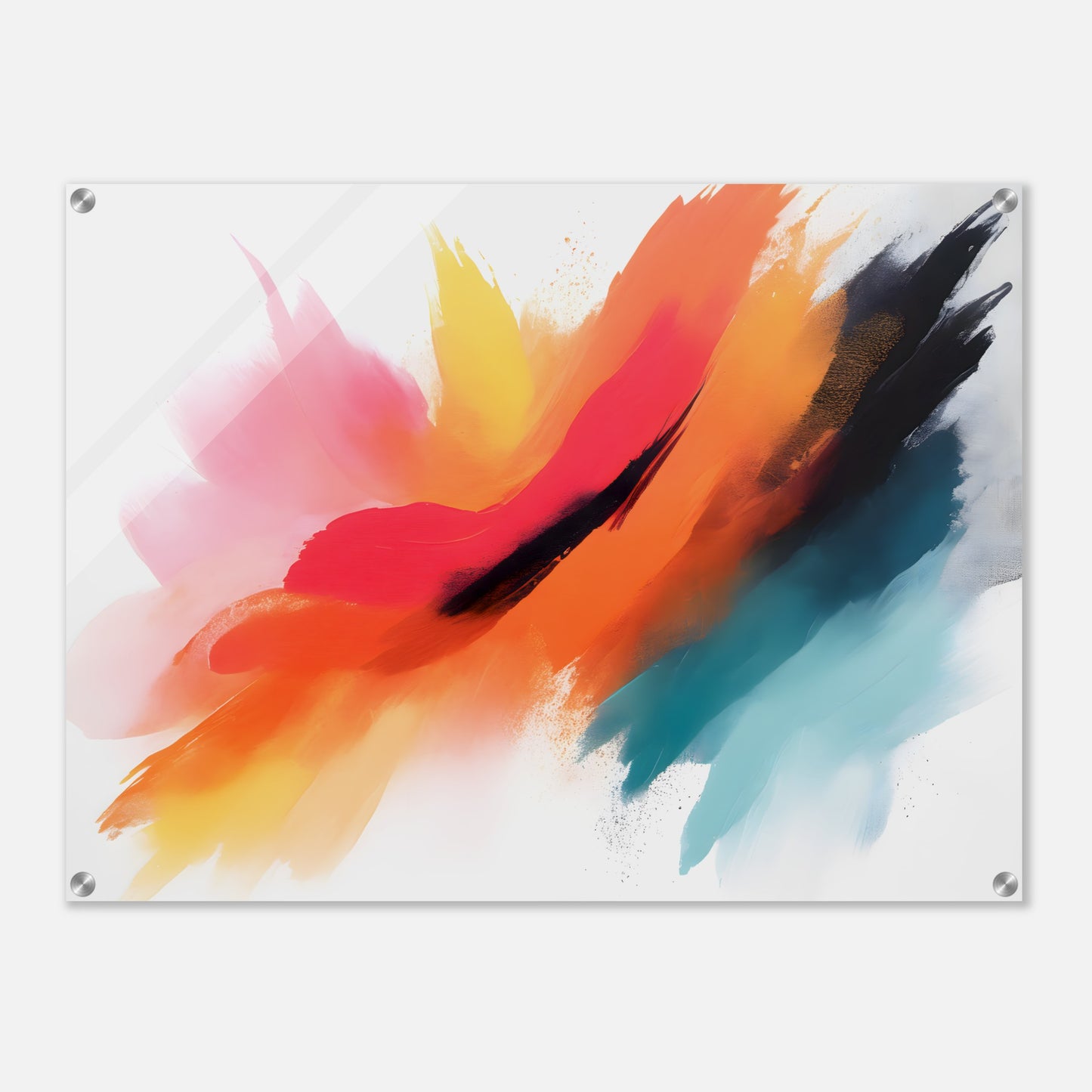 Vivid Essence: Abstract Dream Acrylic Print