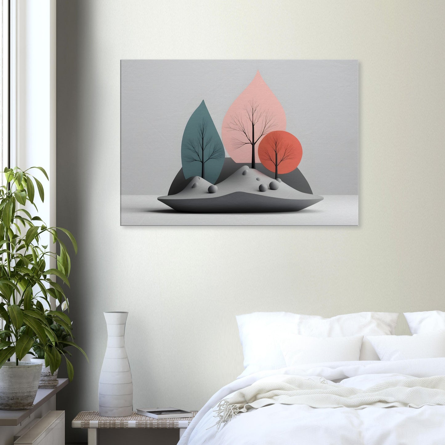 Minimalist Abstract Wall Art for Modern Decor