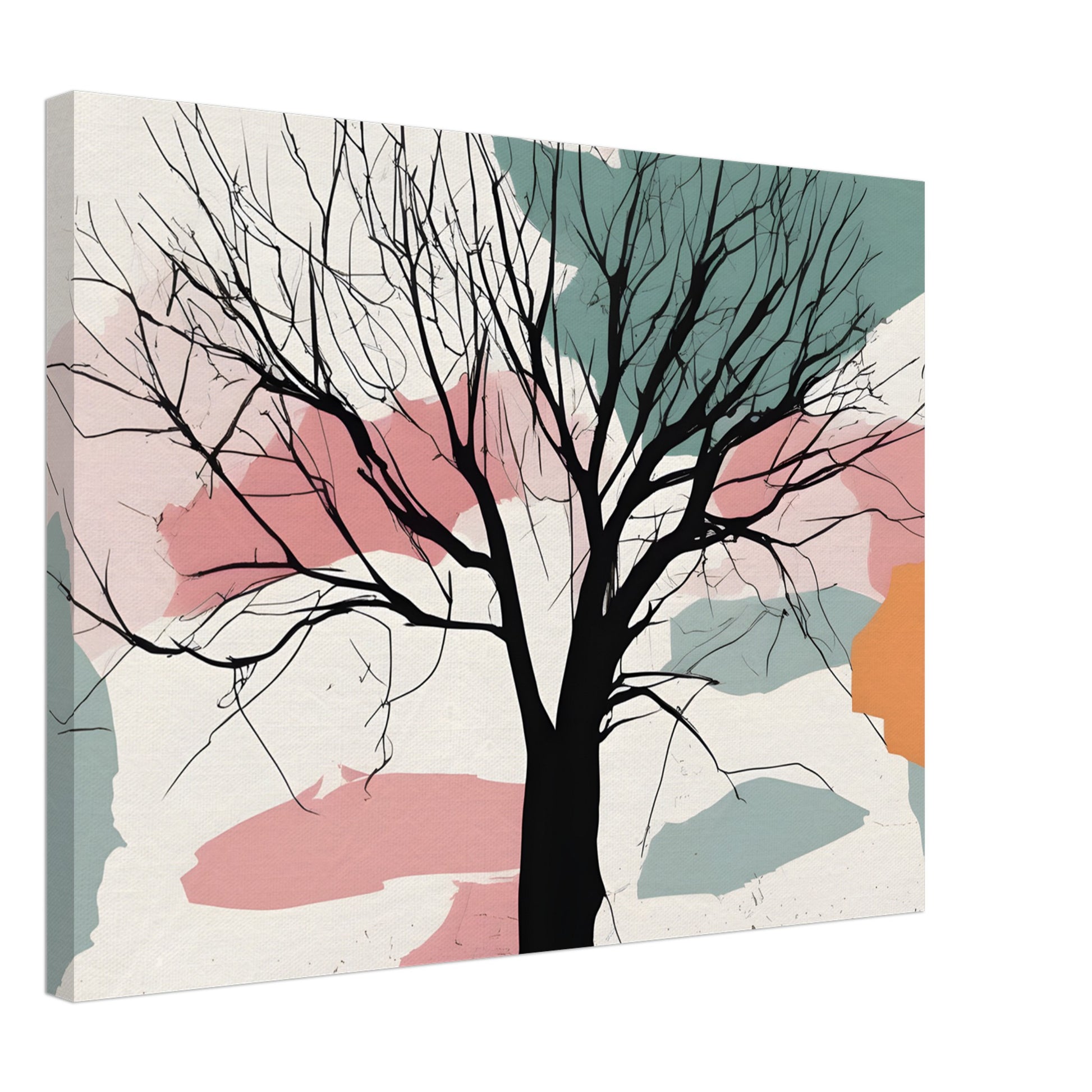 Tree Silhouette | Minimalist Abstract Wall Art