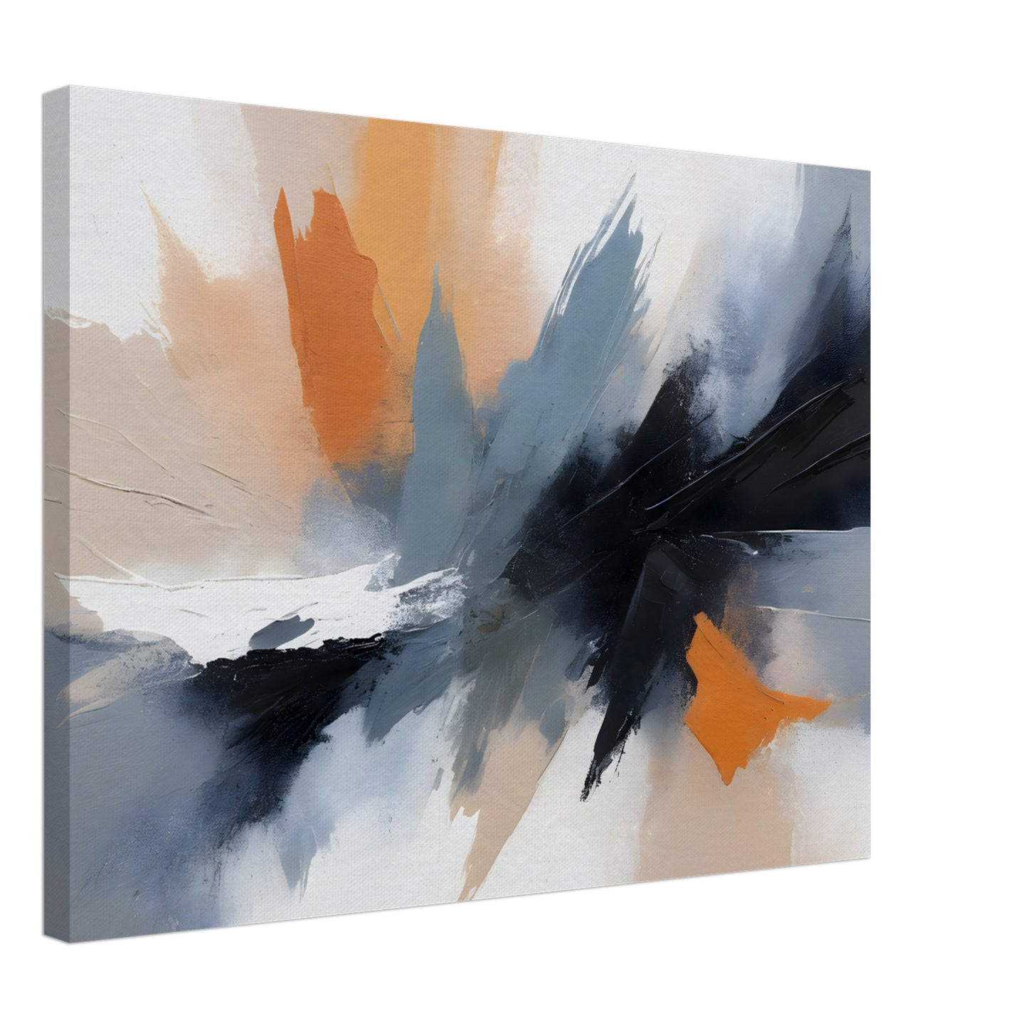 Majestic Serenity: Abstract Minimalist Wall Art