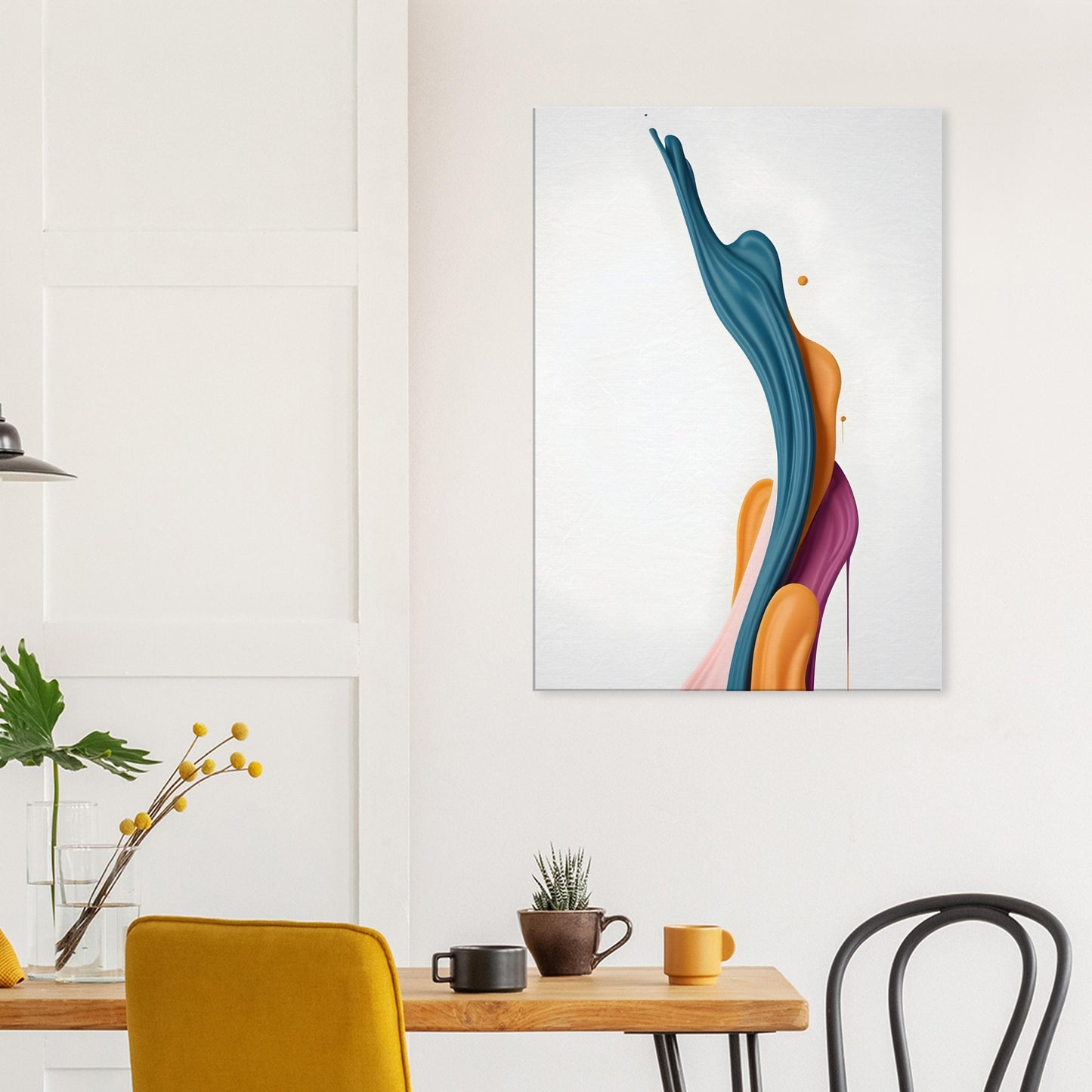 Elegant Minimalist Abstract Wall Art Print