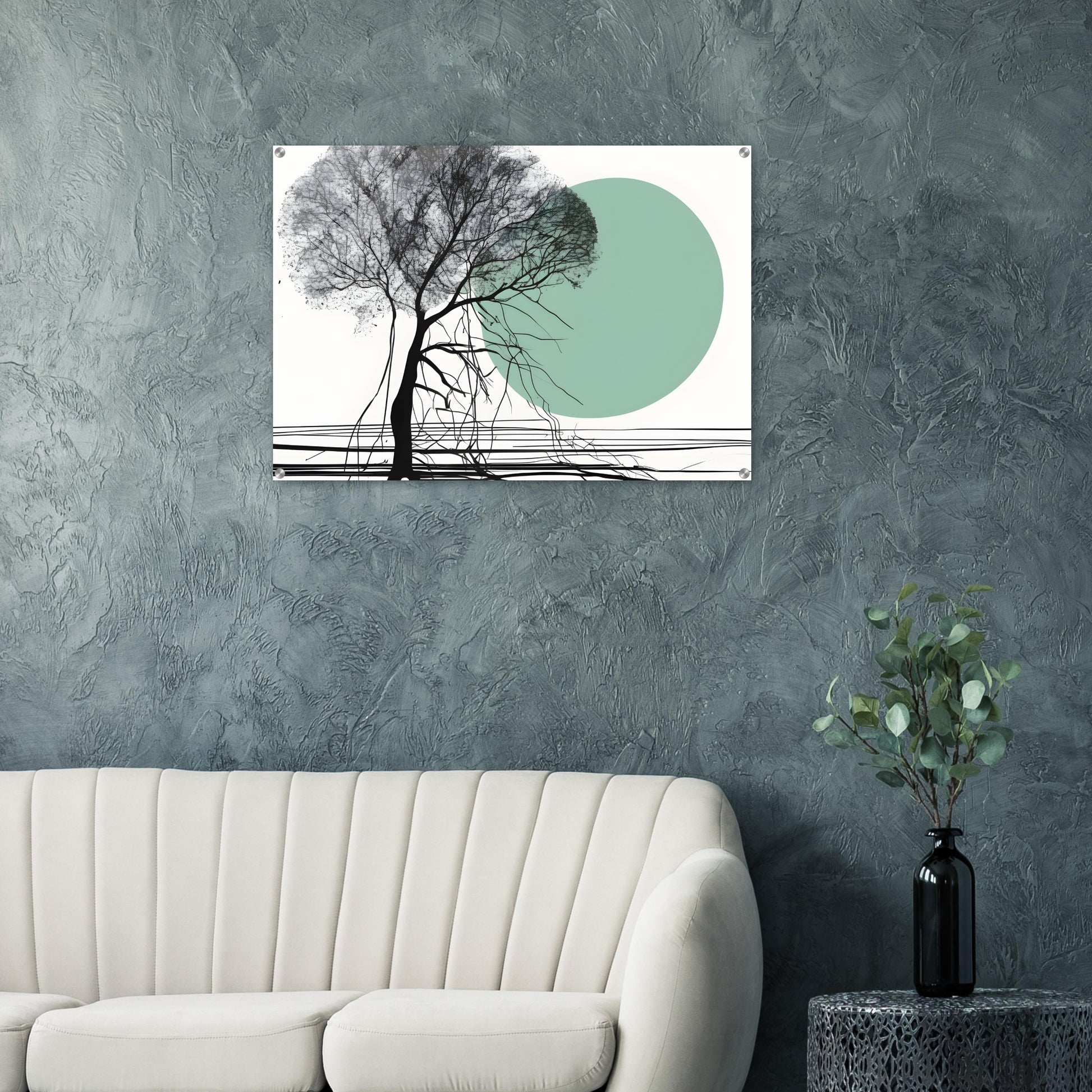 Tree Essence - Minimalist Abstract Acrylic Print