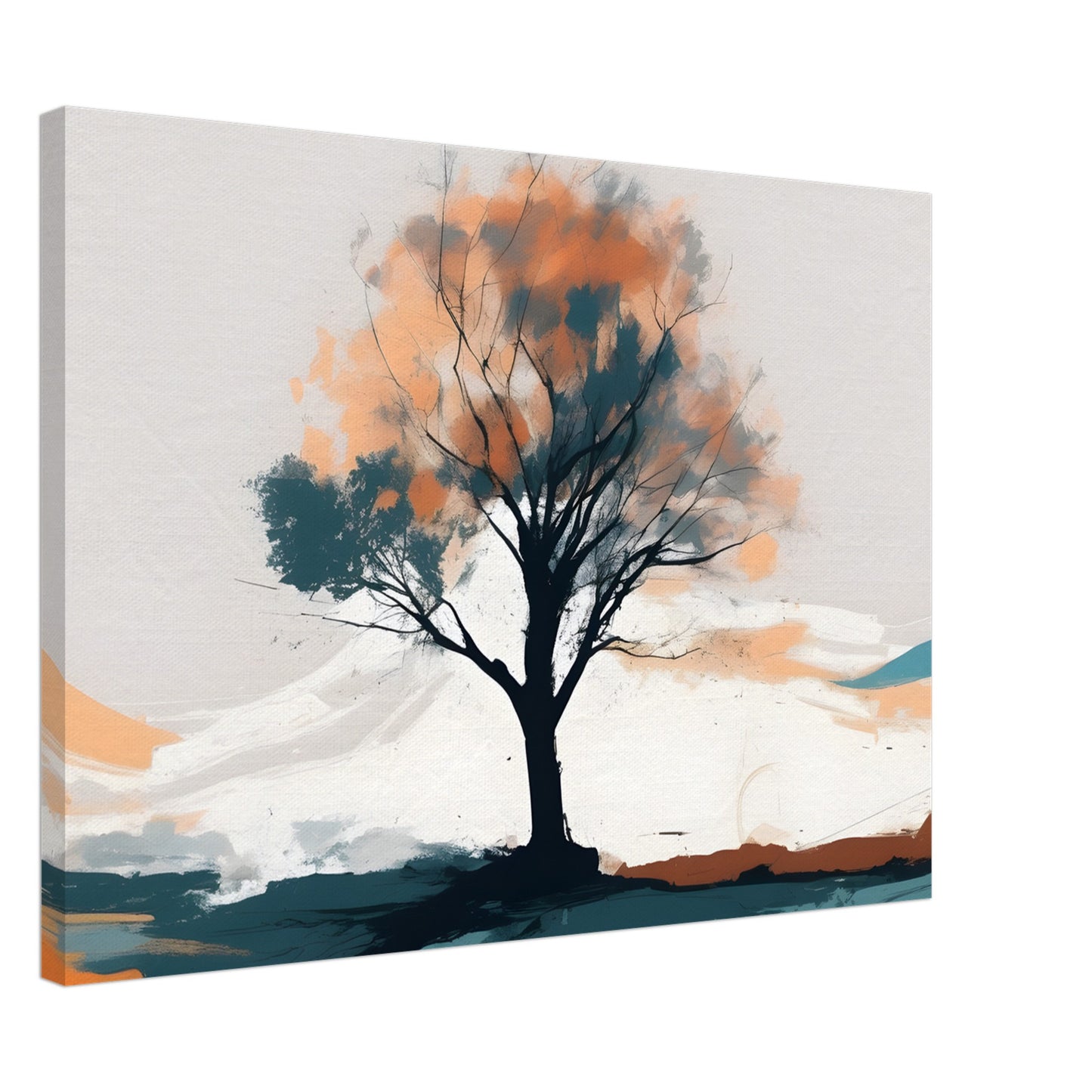 Solitude Tree Canvas Print