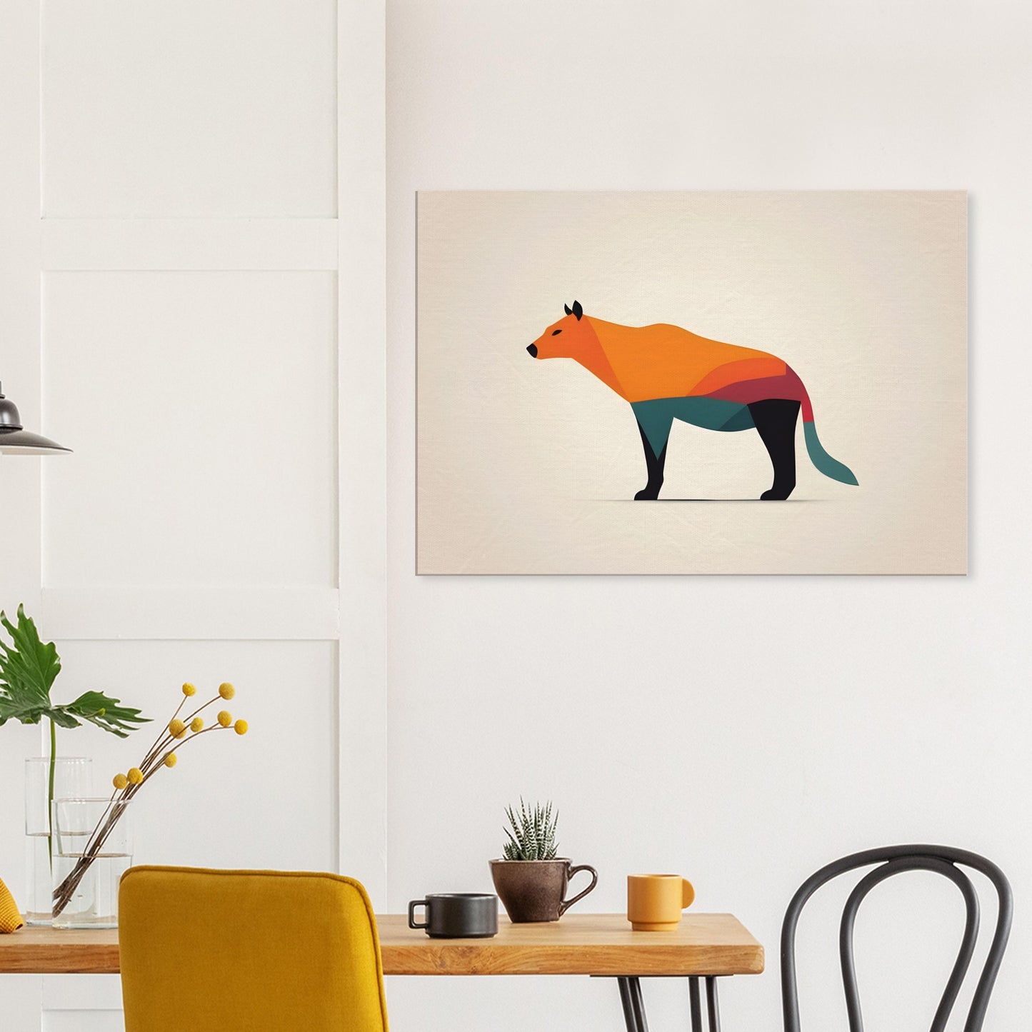 Harmony - Vibrant Abstract Animal Canvas Art