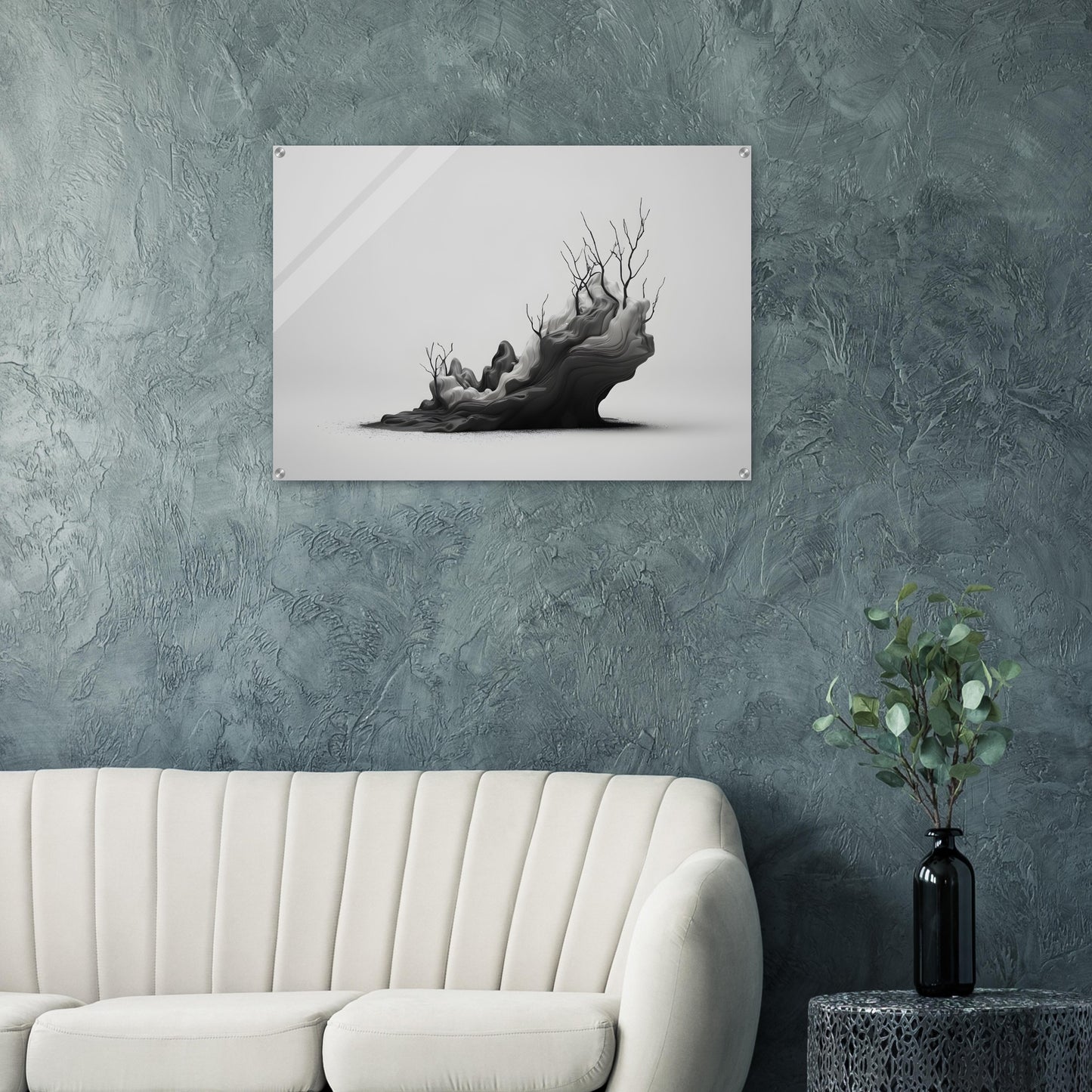 Minimalist Abstract Acrylic Print Art for Modern Spaces