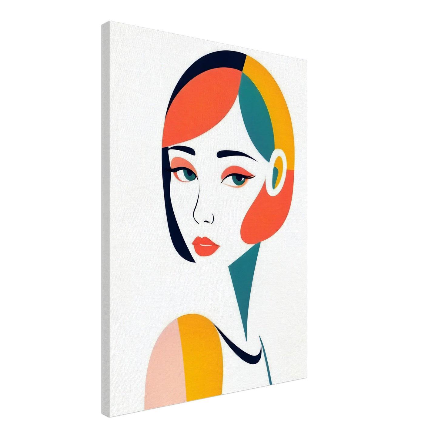 Essence – Minimalist Abstract Portrait Art