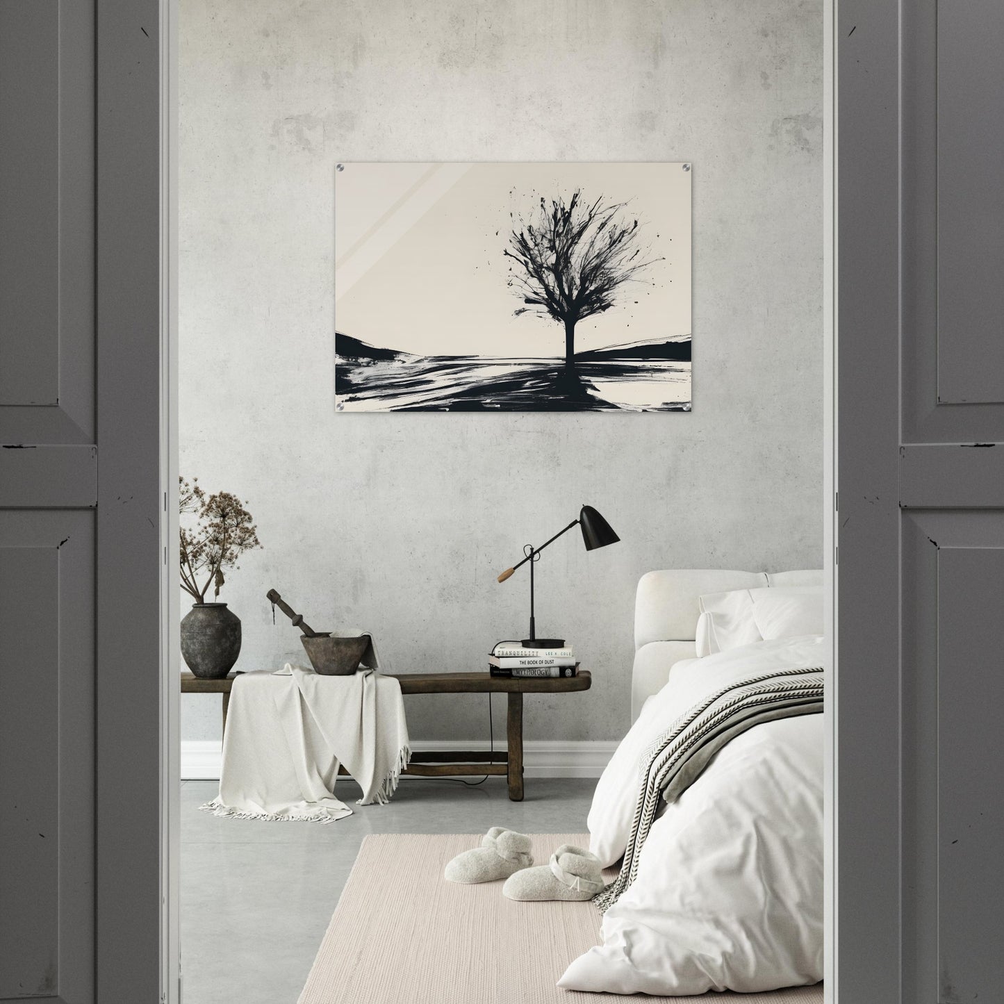 Whispers of Nature - Elegant Minimalist Abstract Wall Art