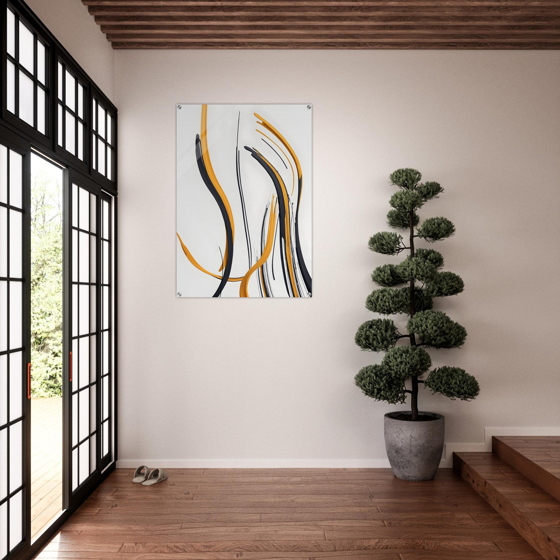 Captivating Acrylic Print Abstract Wall Art for Modern Spaces