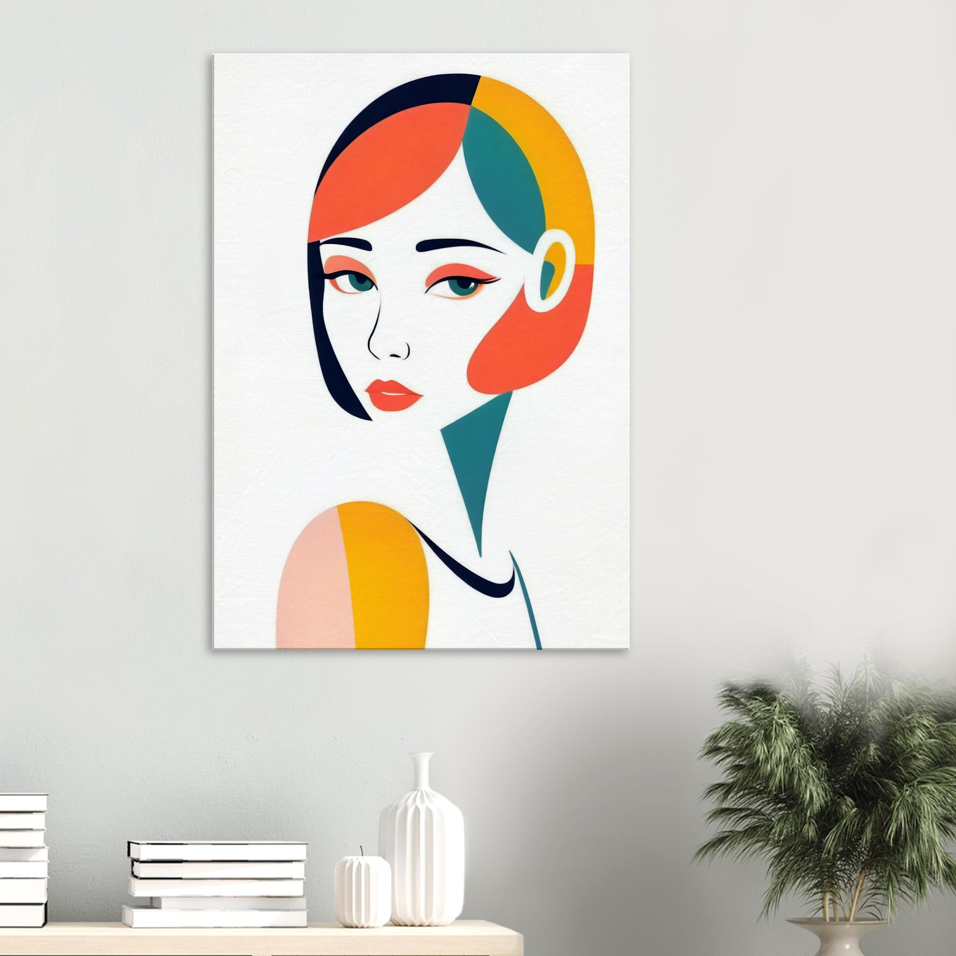 Essence – Minimalist Abstract Portrait Art