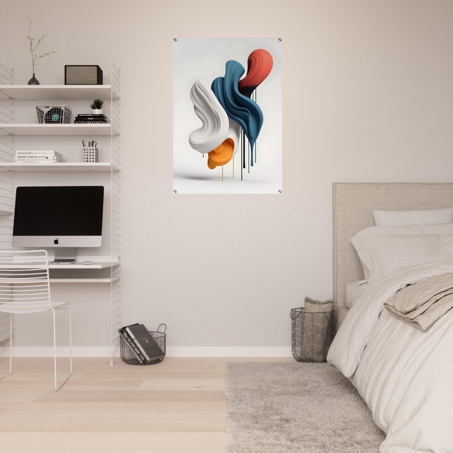 Unique Minimalist Abstract Acrylic Print Wall Art