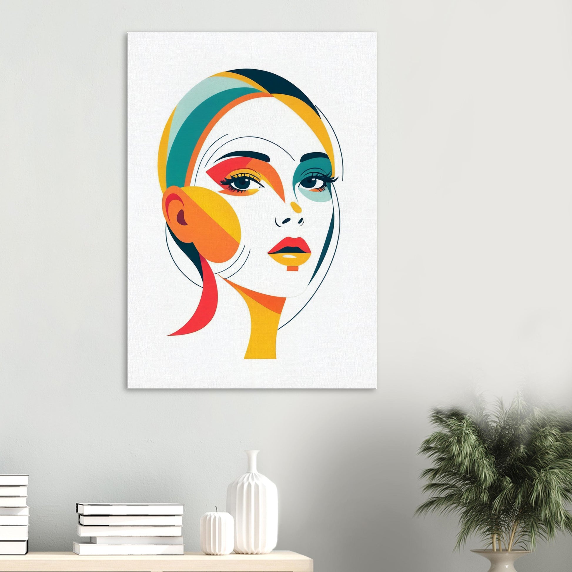 Radiant Beauty - Eye-Catching Minimalist Abstract Art