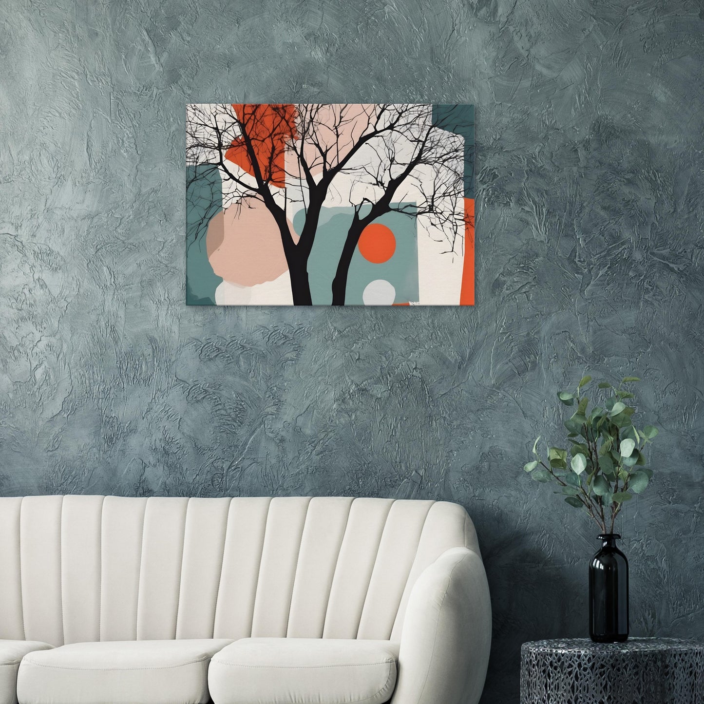 Whisper Trees Minimalist Abstract Wall Art