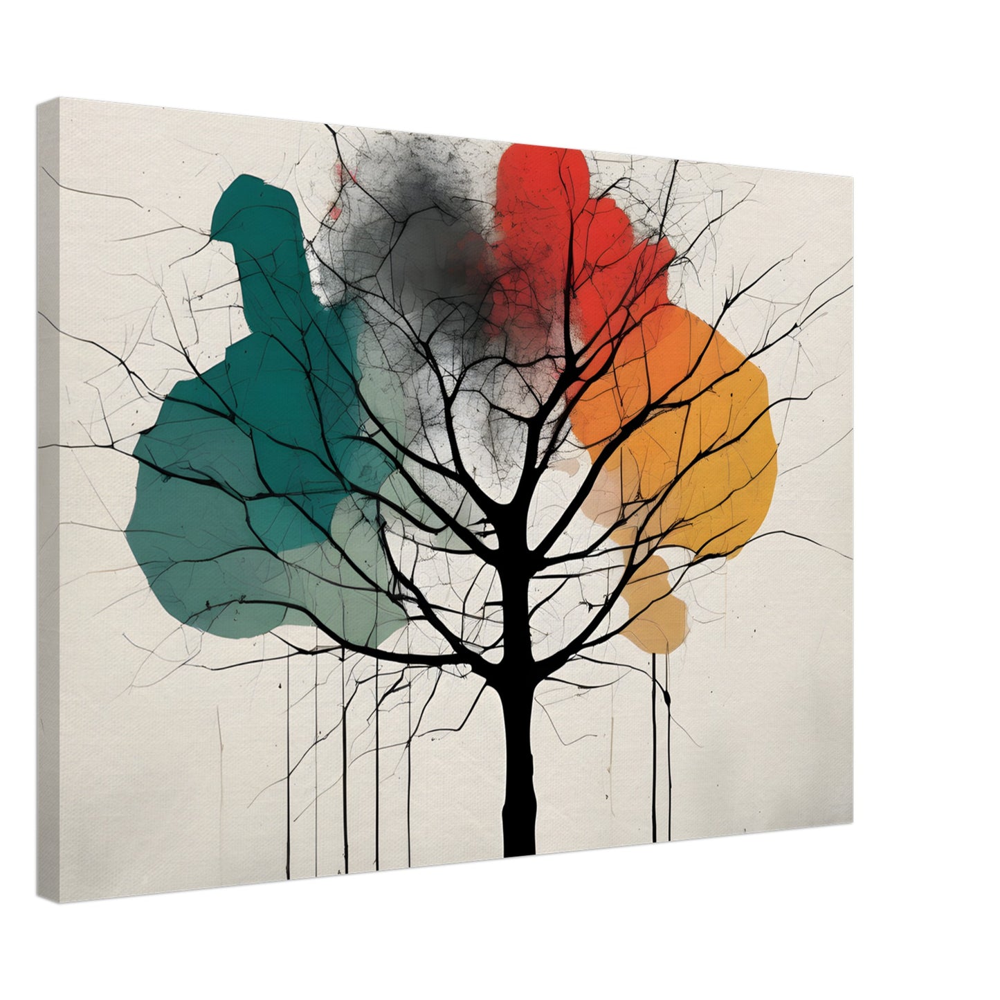 Tree Tranquility - Minimalist Abstract Wall Art