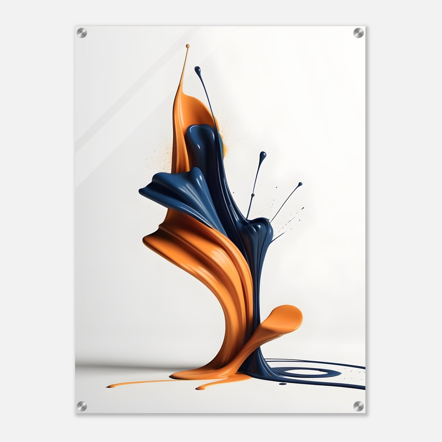 Elevate Your Space with Vibrant Acrylic Abstract Wall Art