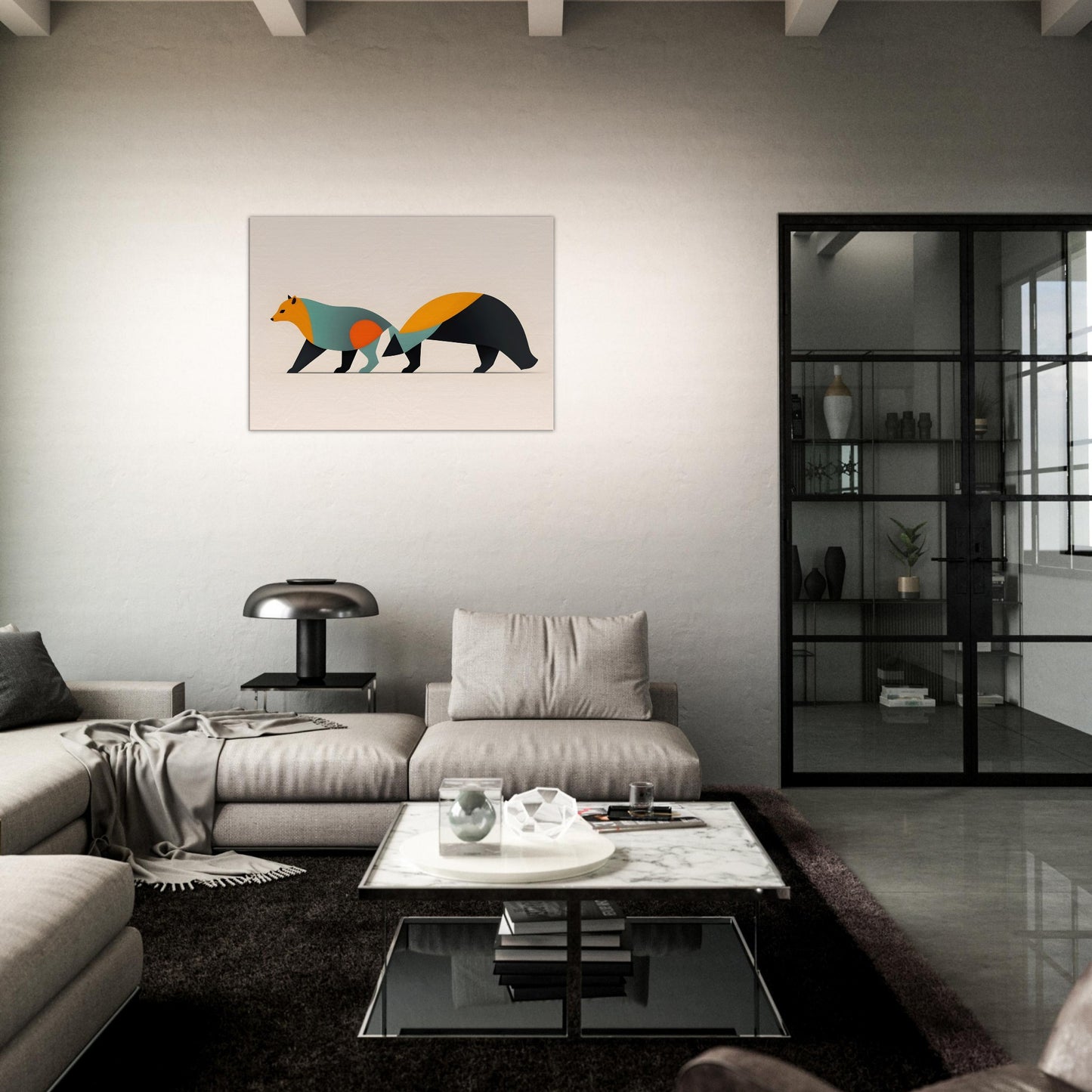 Wild Spirits - Minimalist Canvas Art for Modern Homes