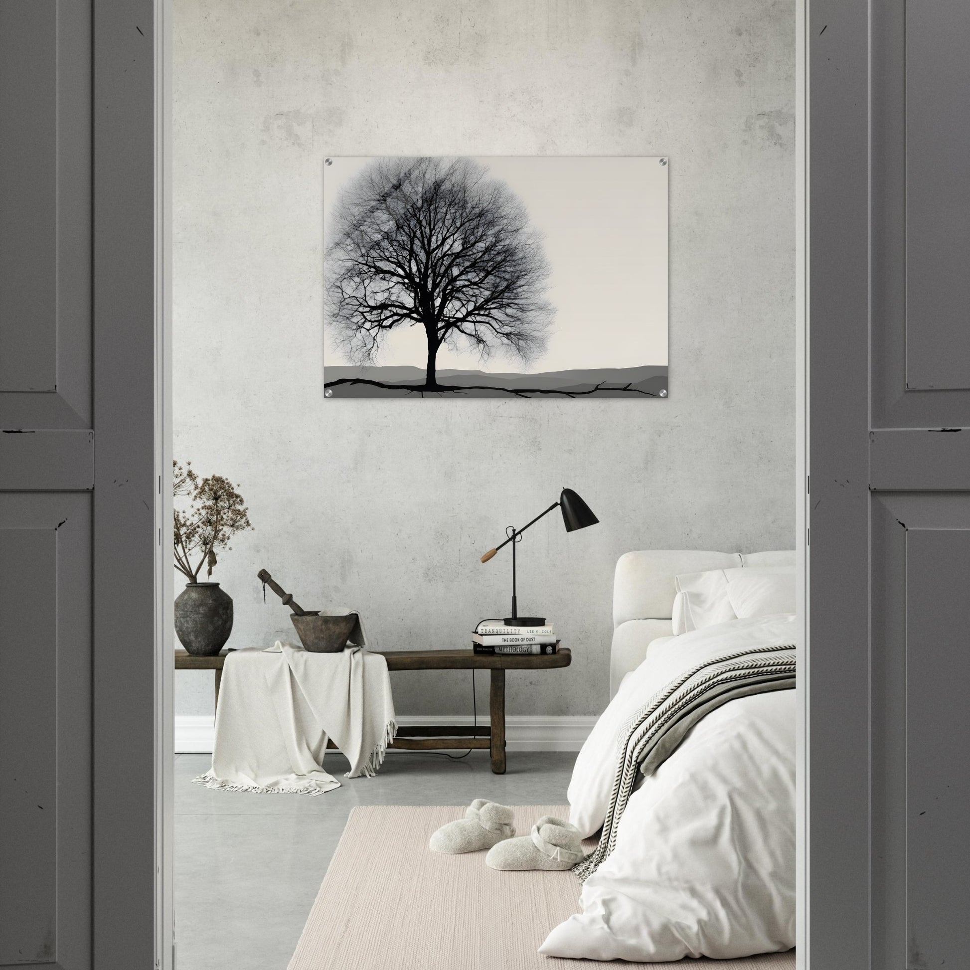 Barren Beauty - Striking Minimalist Abstract Wall Art