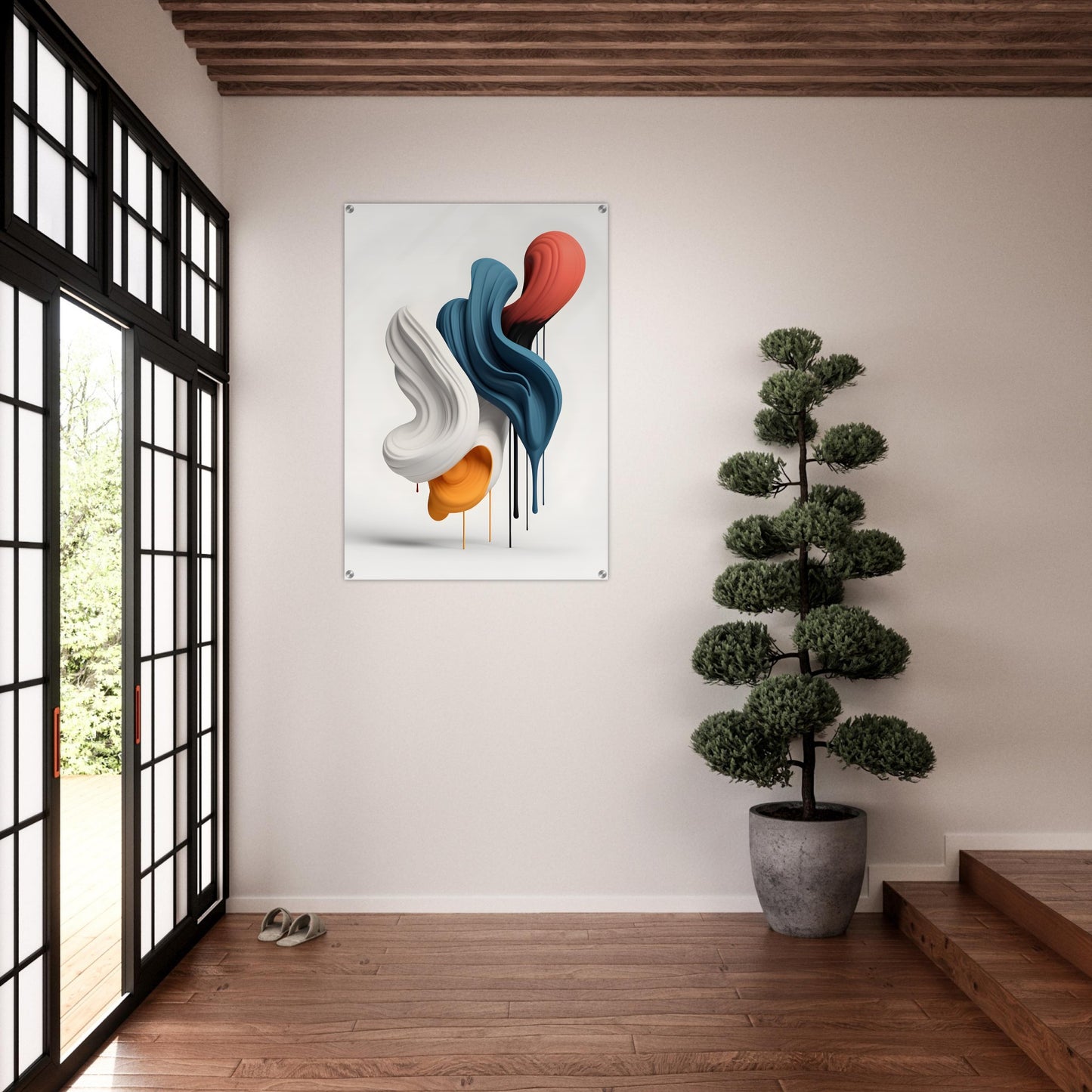 Unique Minimalist Abstract Acrylic Print Wall Art