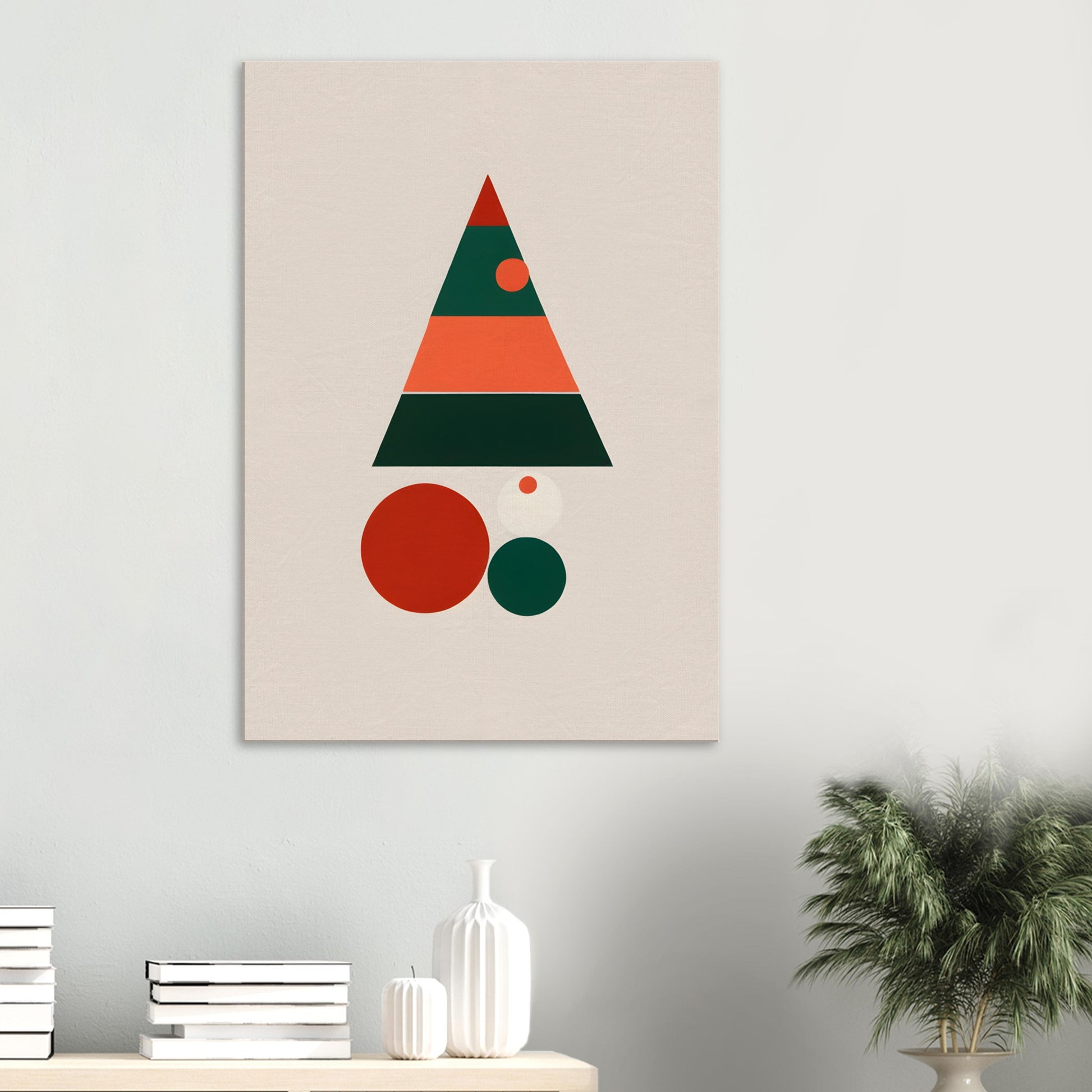 Festive Essence - Minimalist Christmas Wall Art