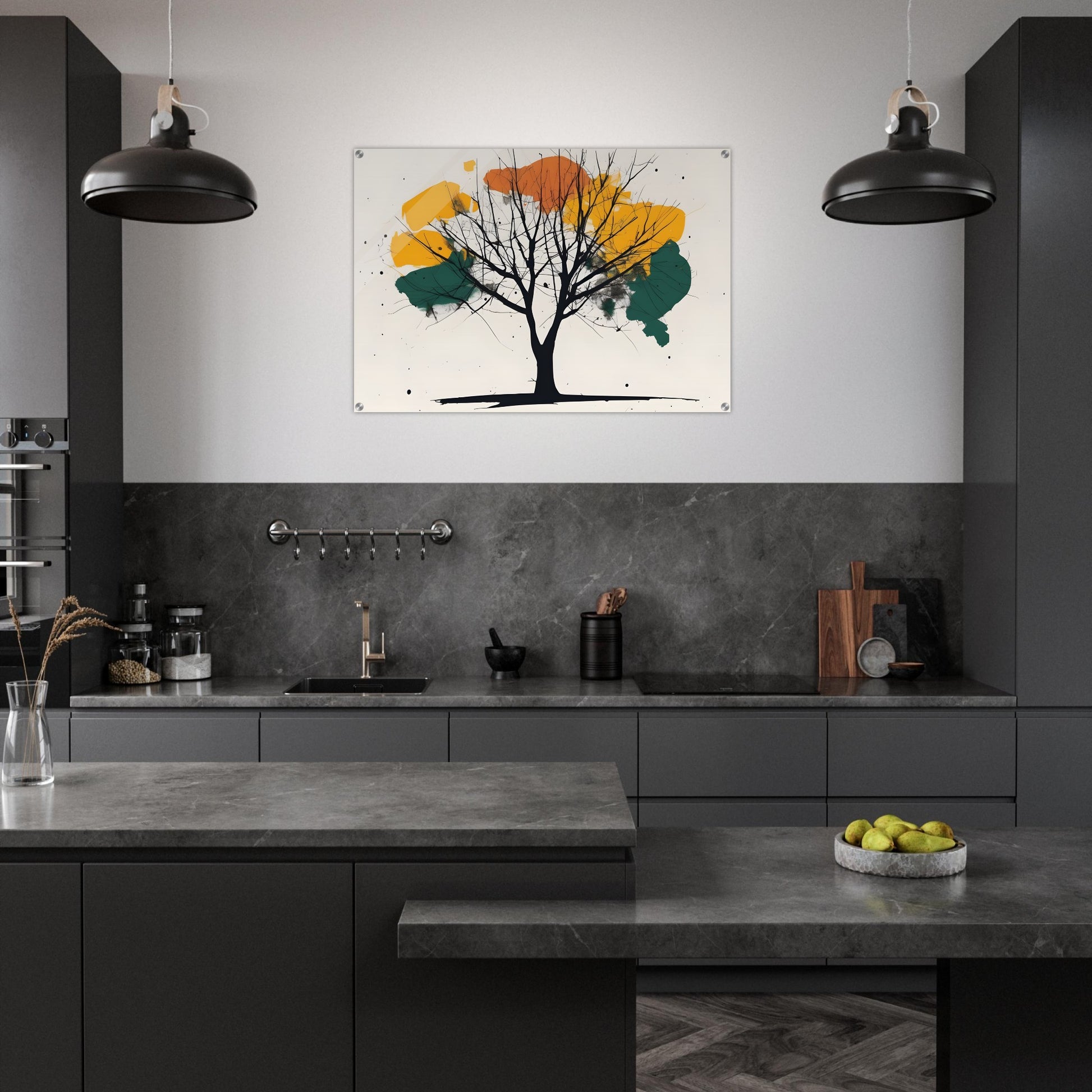 Tree Essence - Minimalist Abstract Wall Art