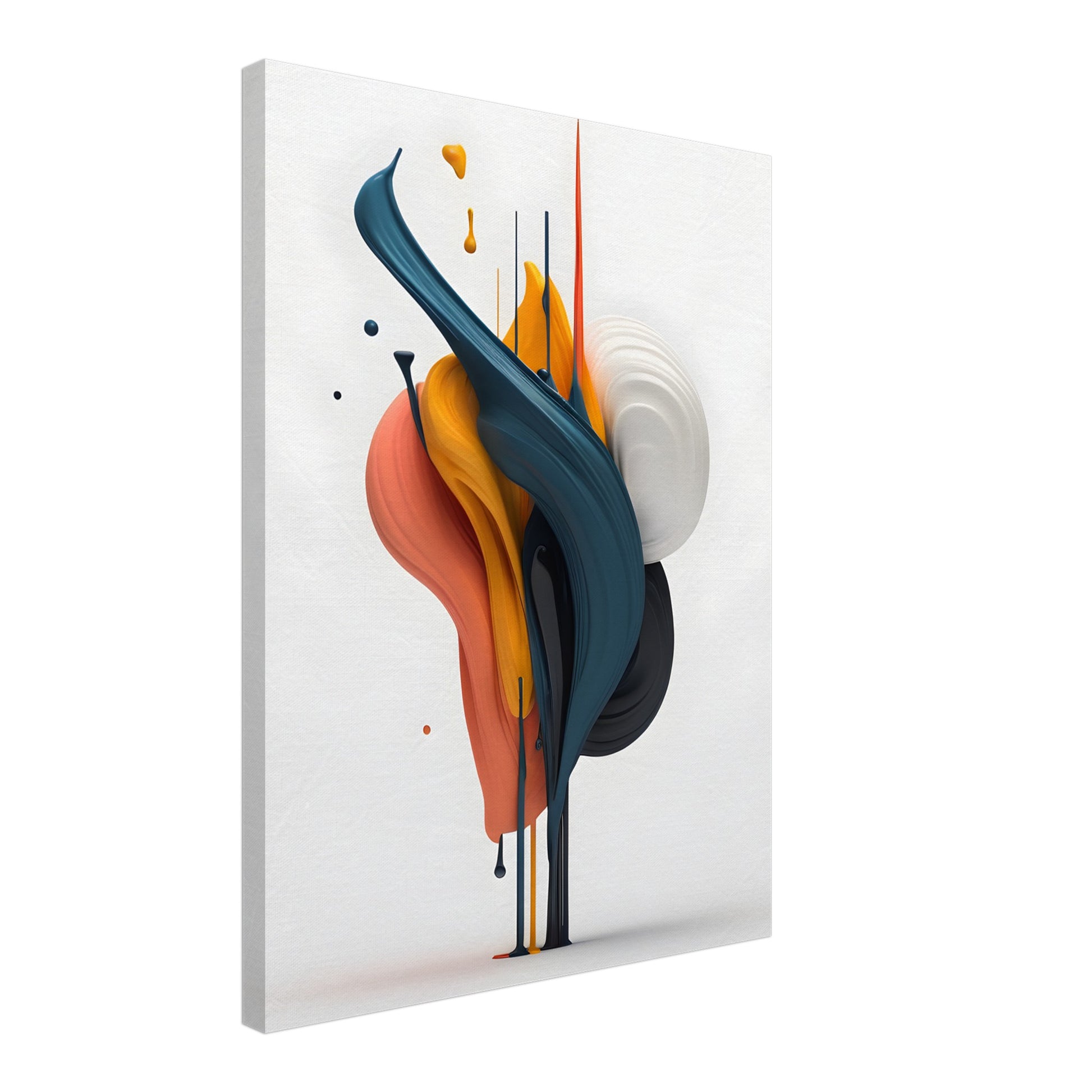 Vibrant Minimalist Abstract Art for Modern Decor