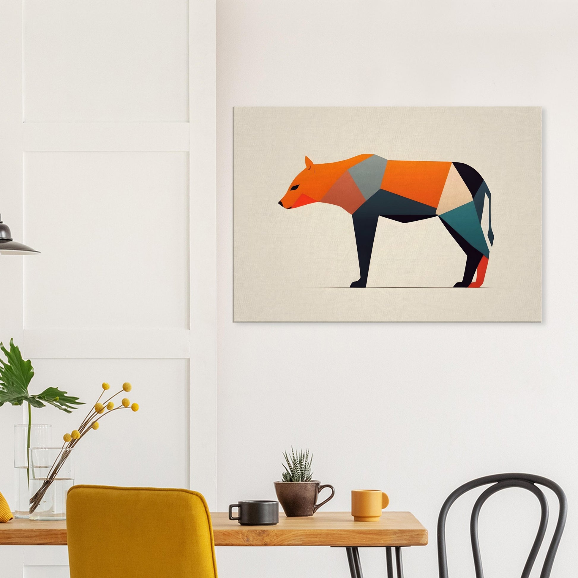 Polygonal Animal - Modern Minimalist Wall Art